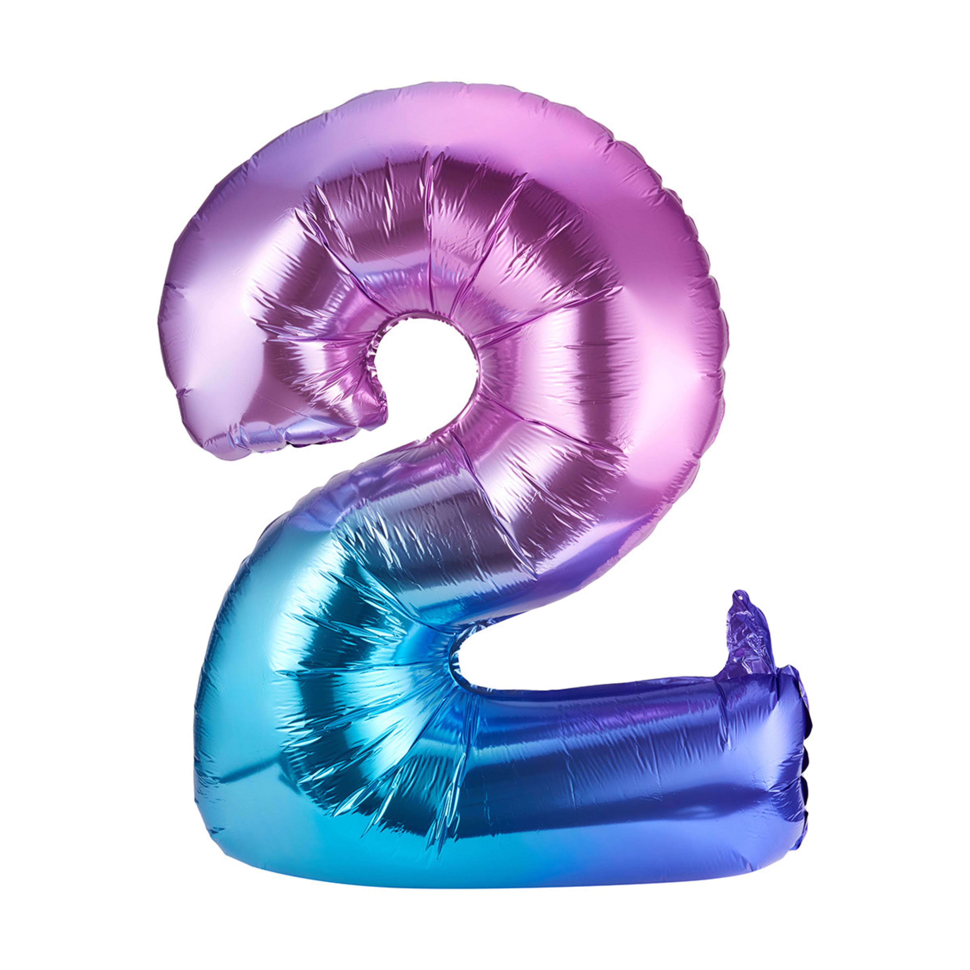 Giant Number 2 Foil Balloon - Kmart