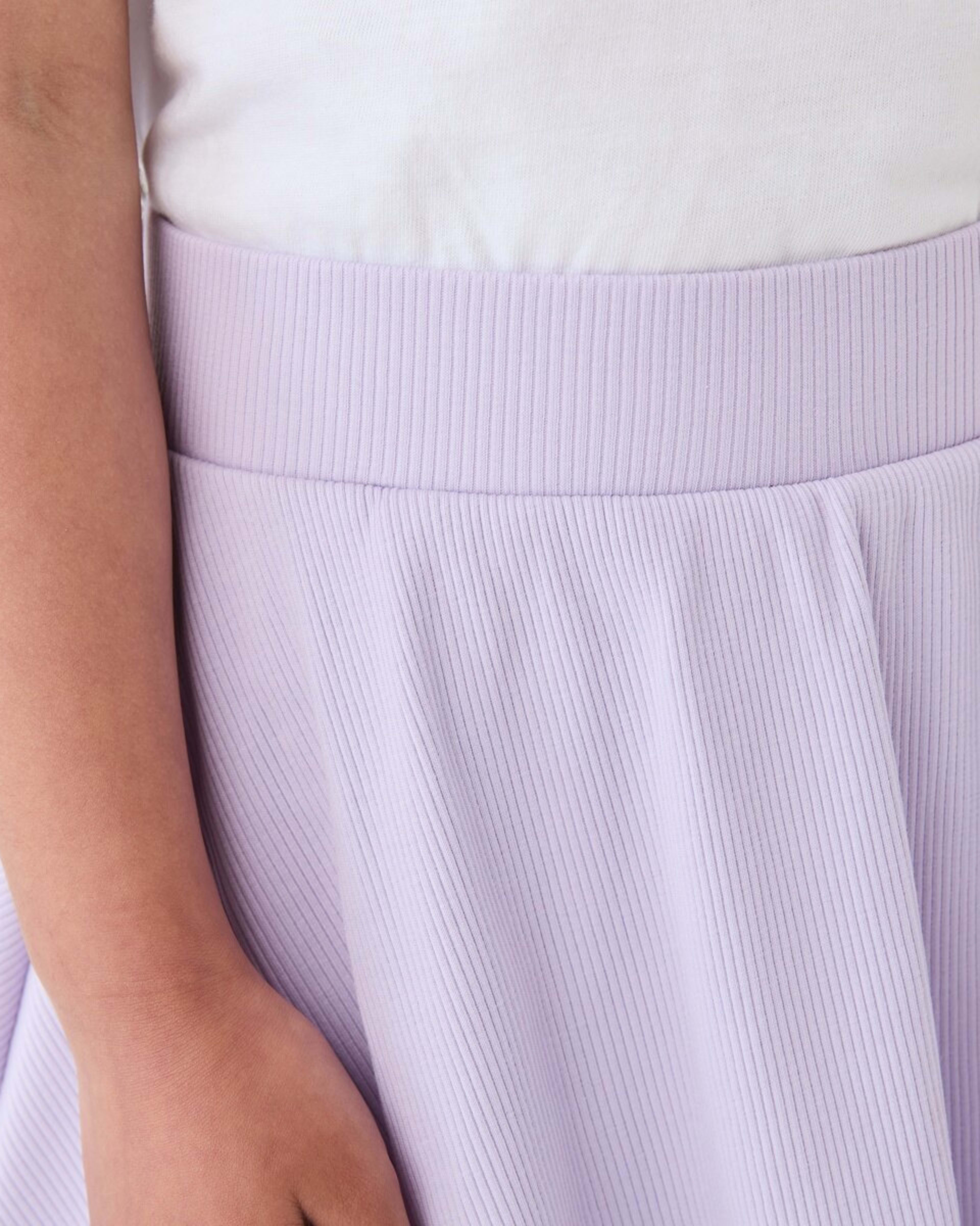 3 Rib Skort Pst Purple, 3 of 8