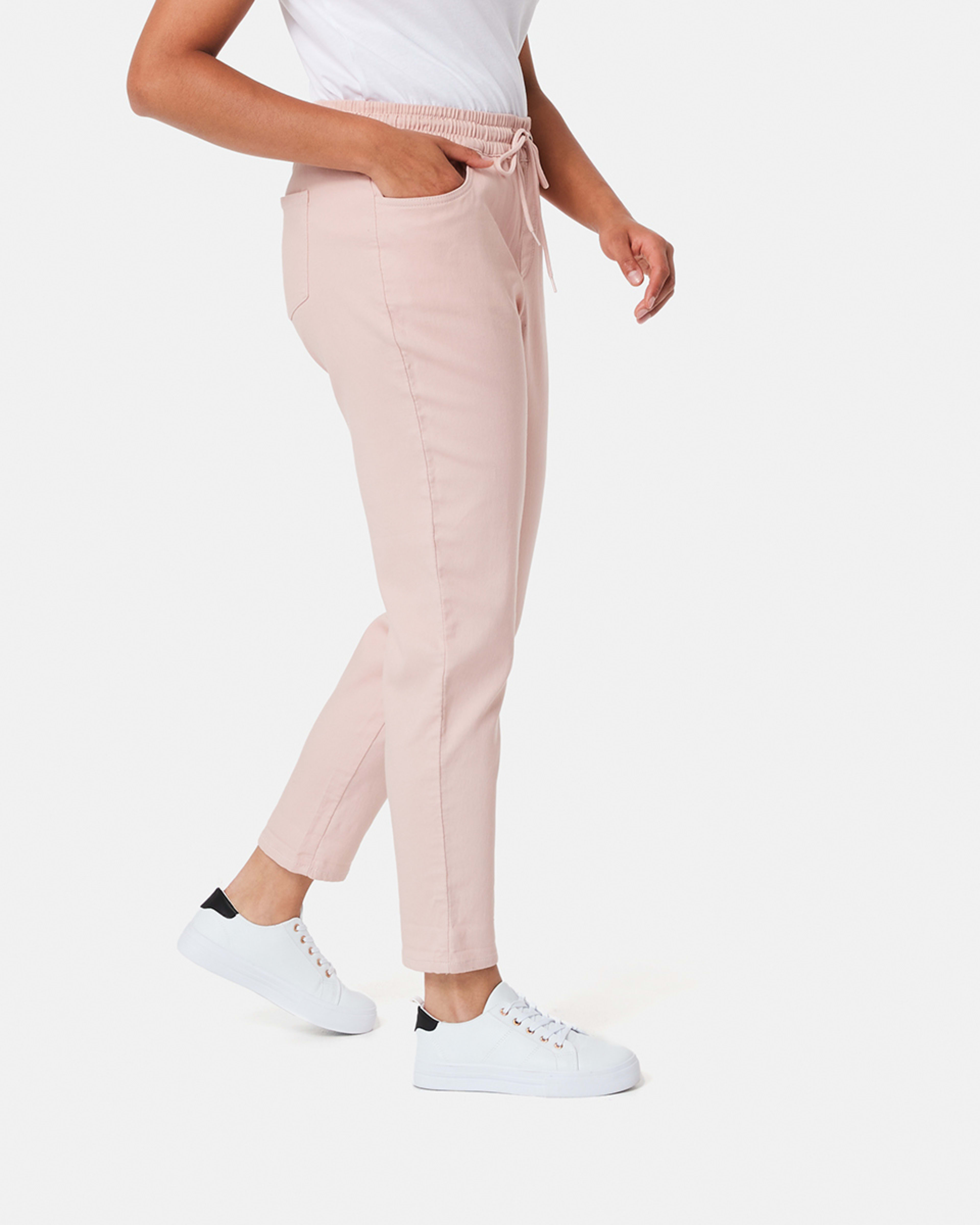 2 Jogger Jeans Wshd Pink, 2 of 4
