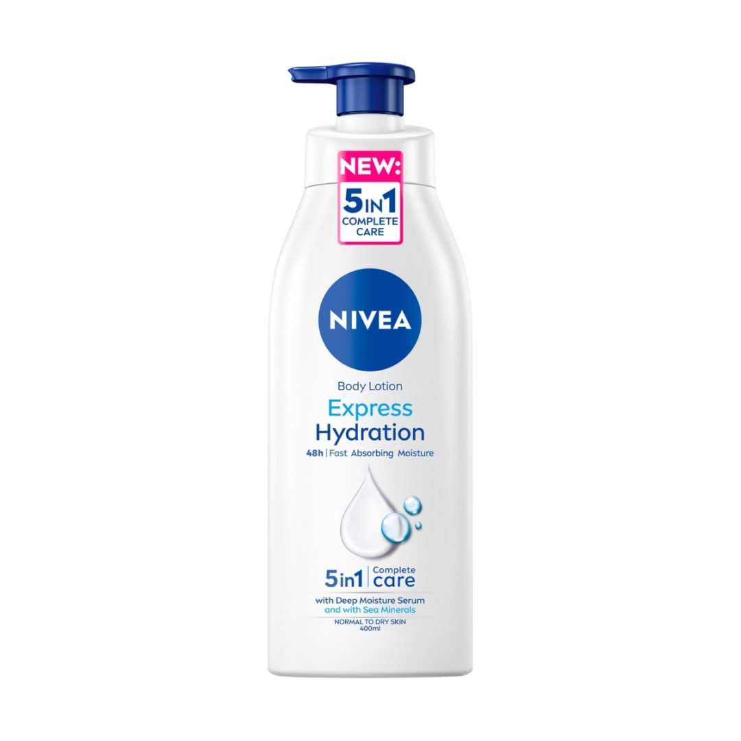 Nivea Body Lotion Express Hydration 400ml Sea Minerals Kmart