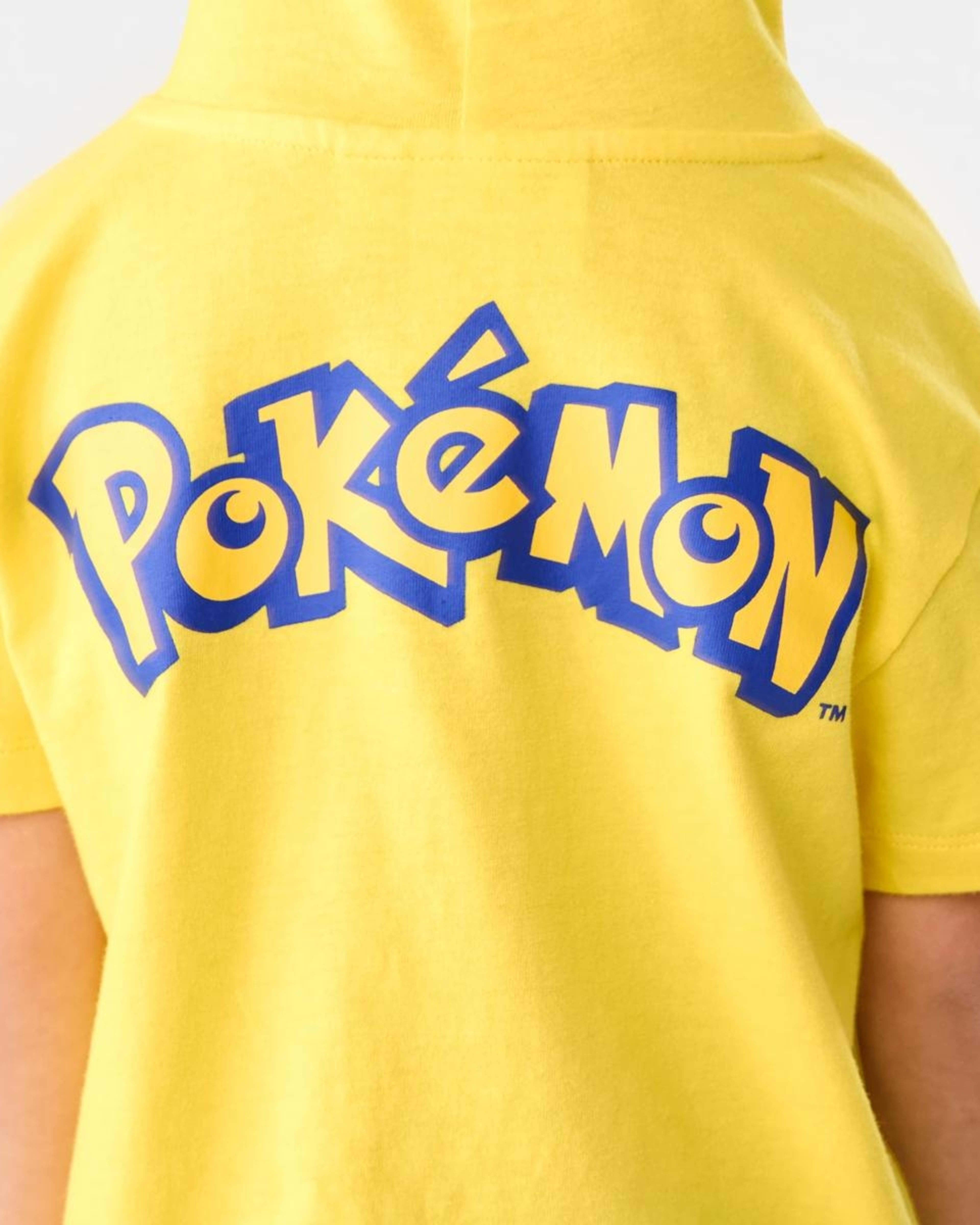 6 Pokemon License Character Hooded T-shirt PIKACHU, 6 of 9