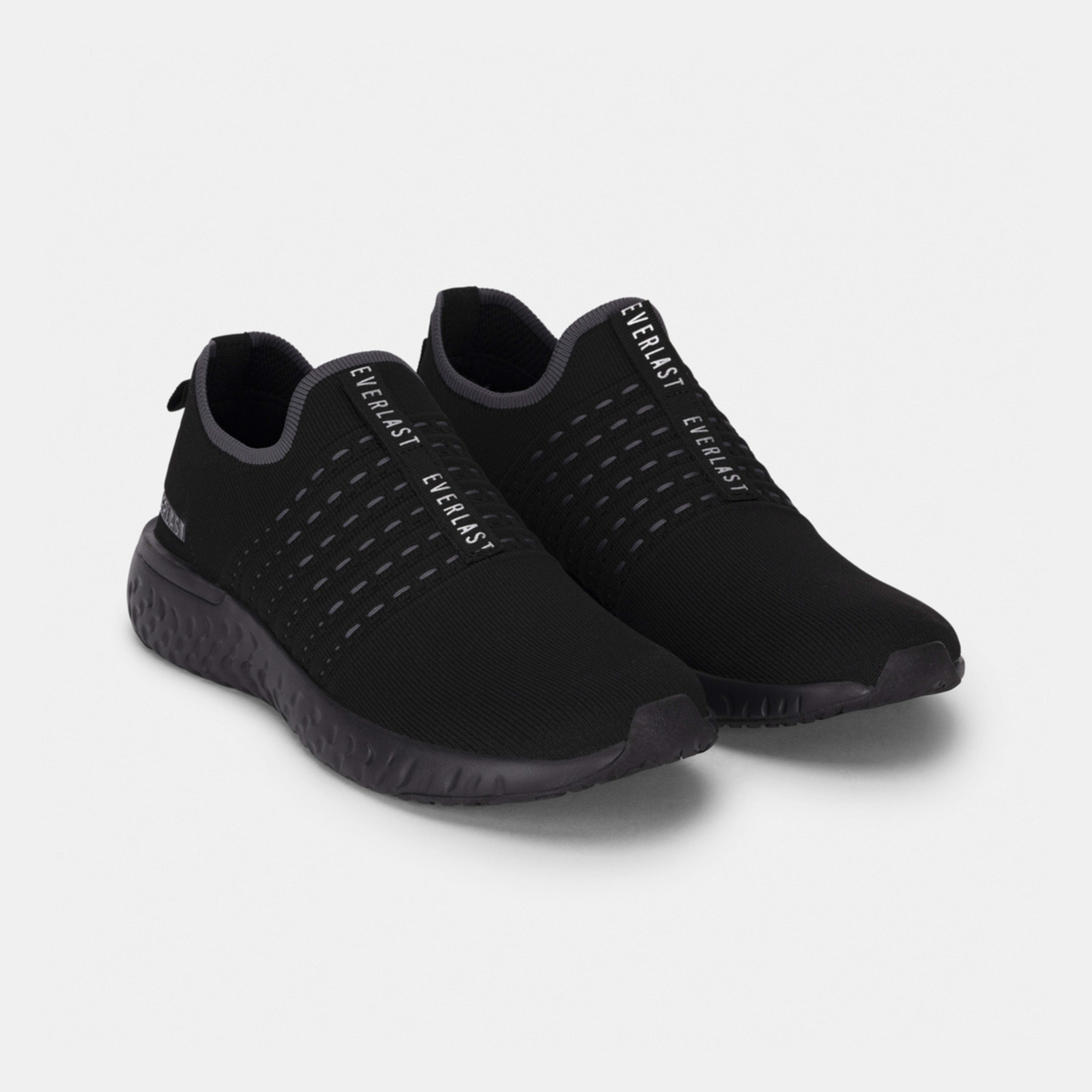 4 Everlast Mens LaGuardia Sneakers Everlast Narrow Black, 4 of 5