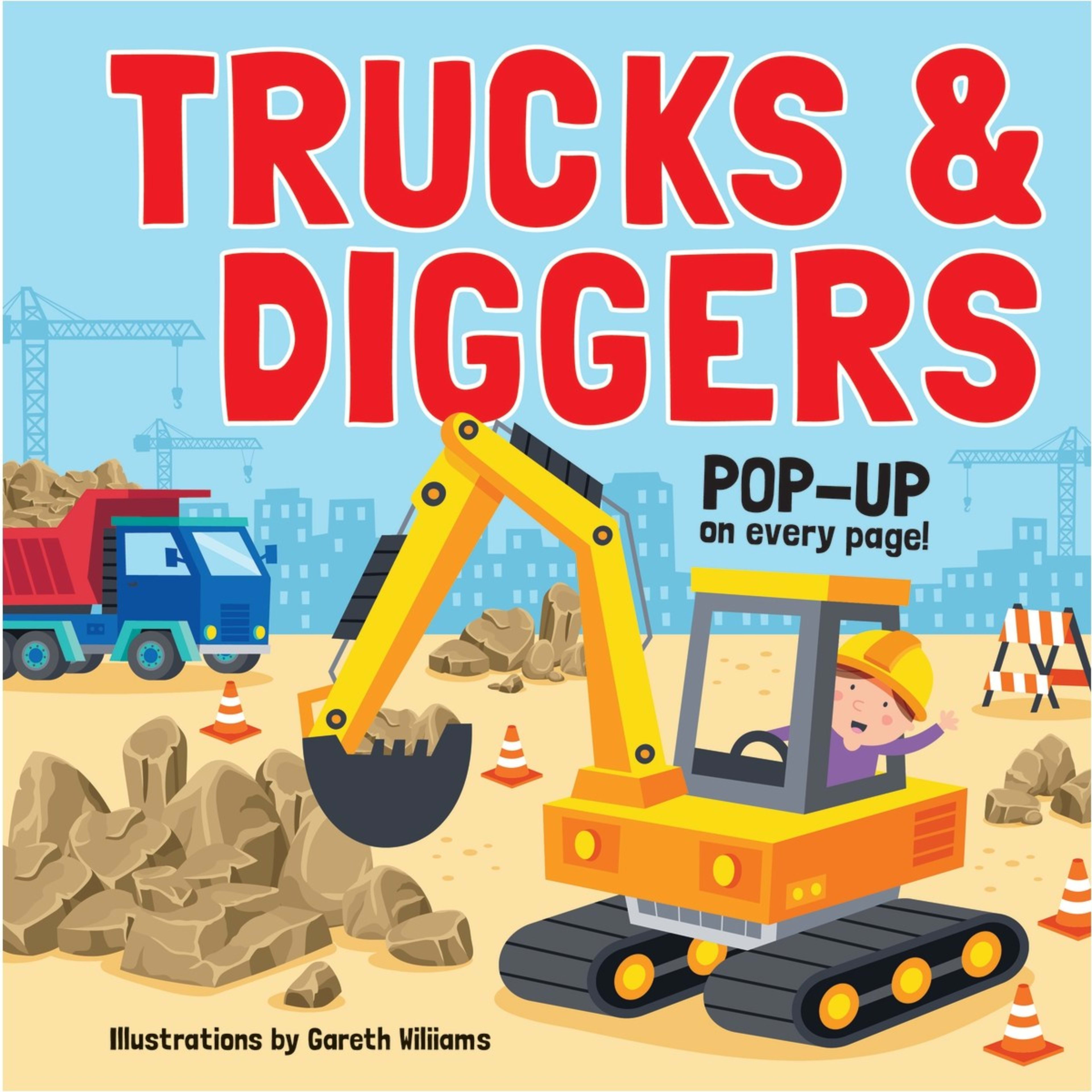 1 Trucks & Diggers by Gareth Wiliiams - Book