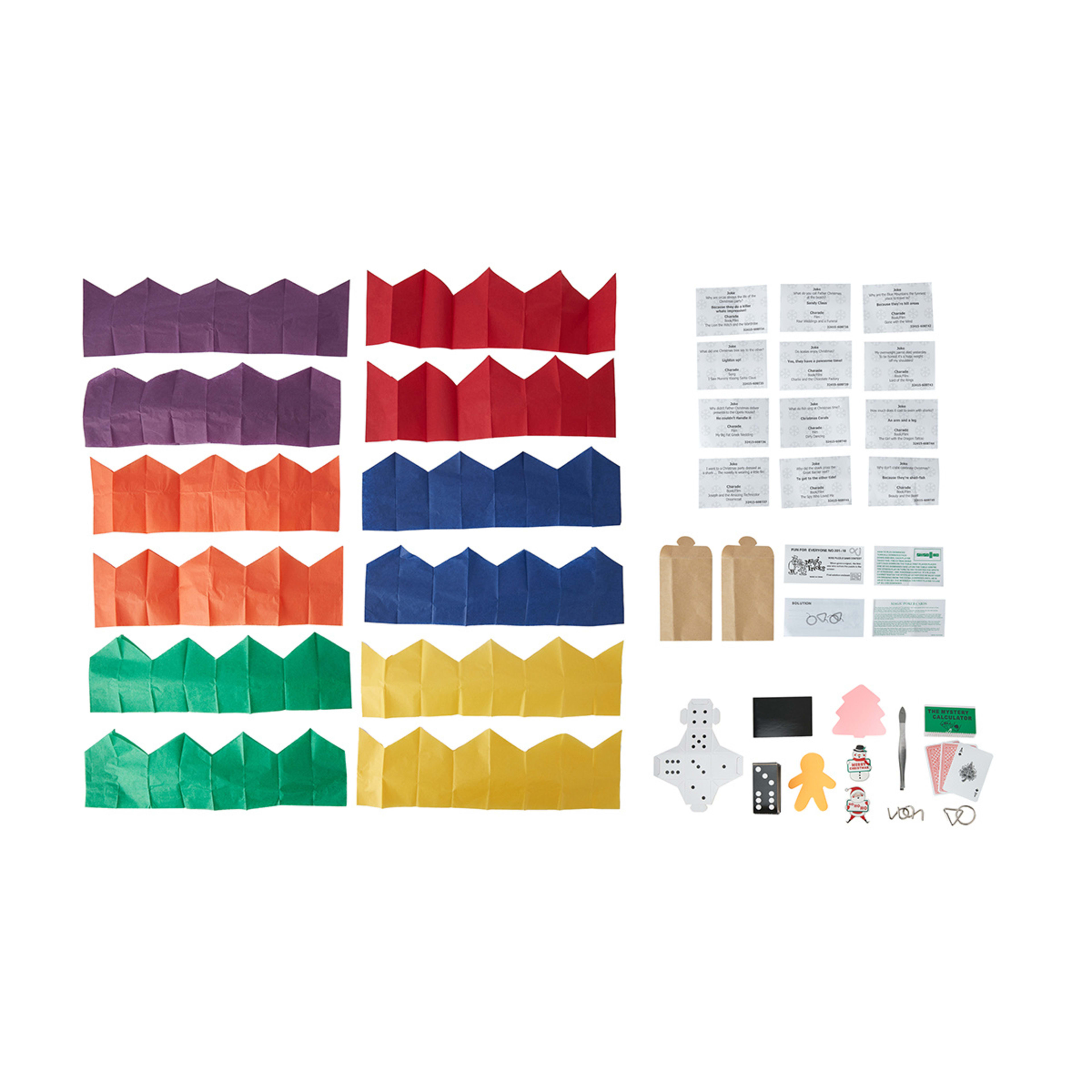 12 Pack Christmas Snowflake Bon Bons Gold Look and White Kmart