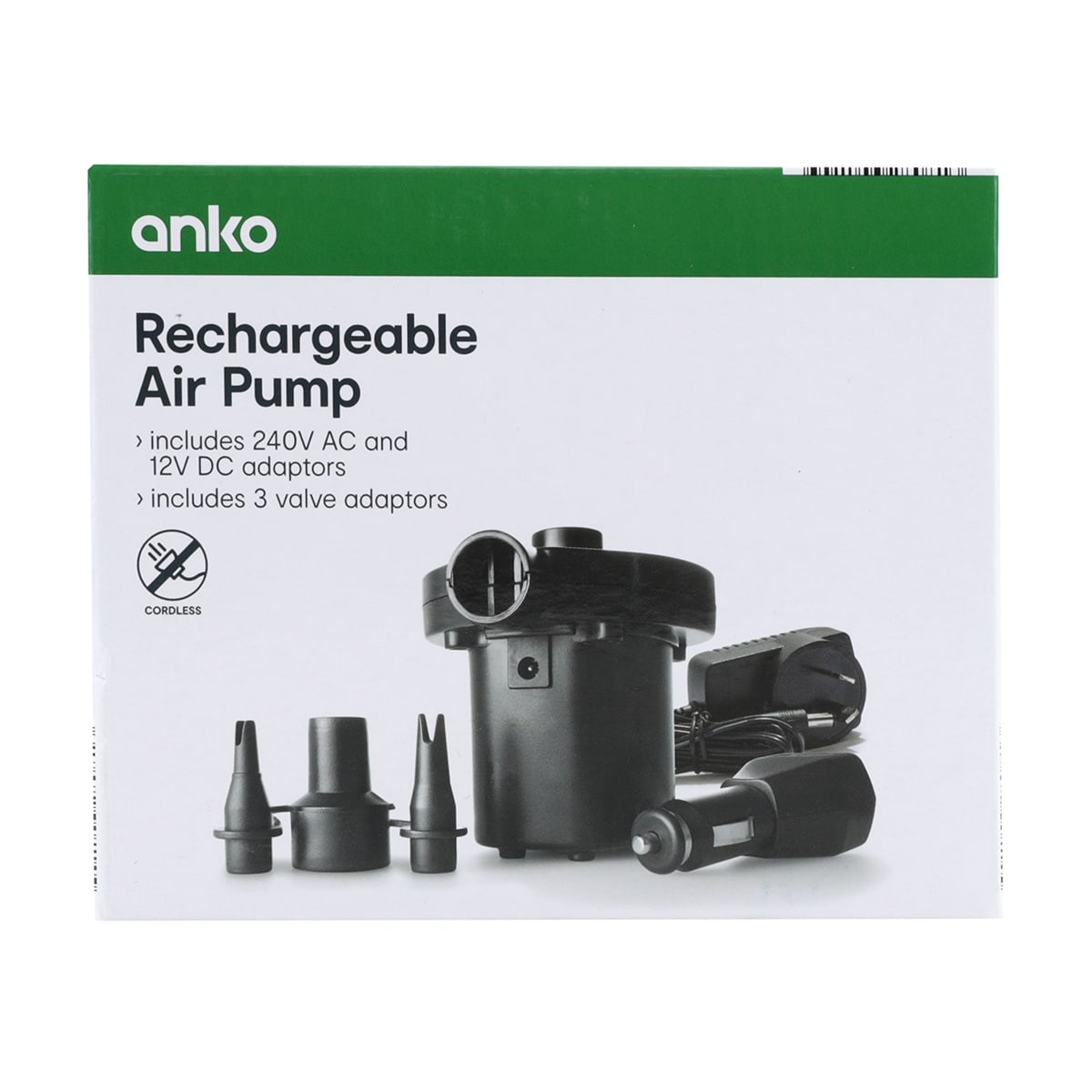 Rechargeable Air Pump Kmart