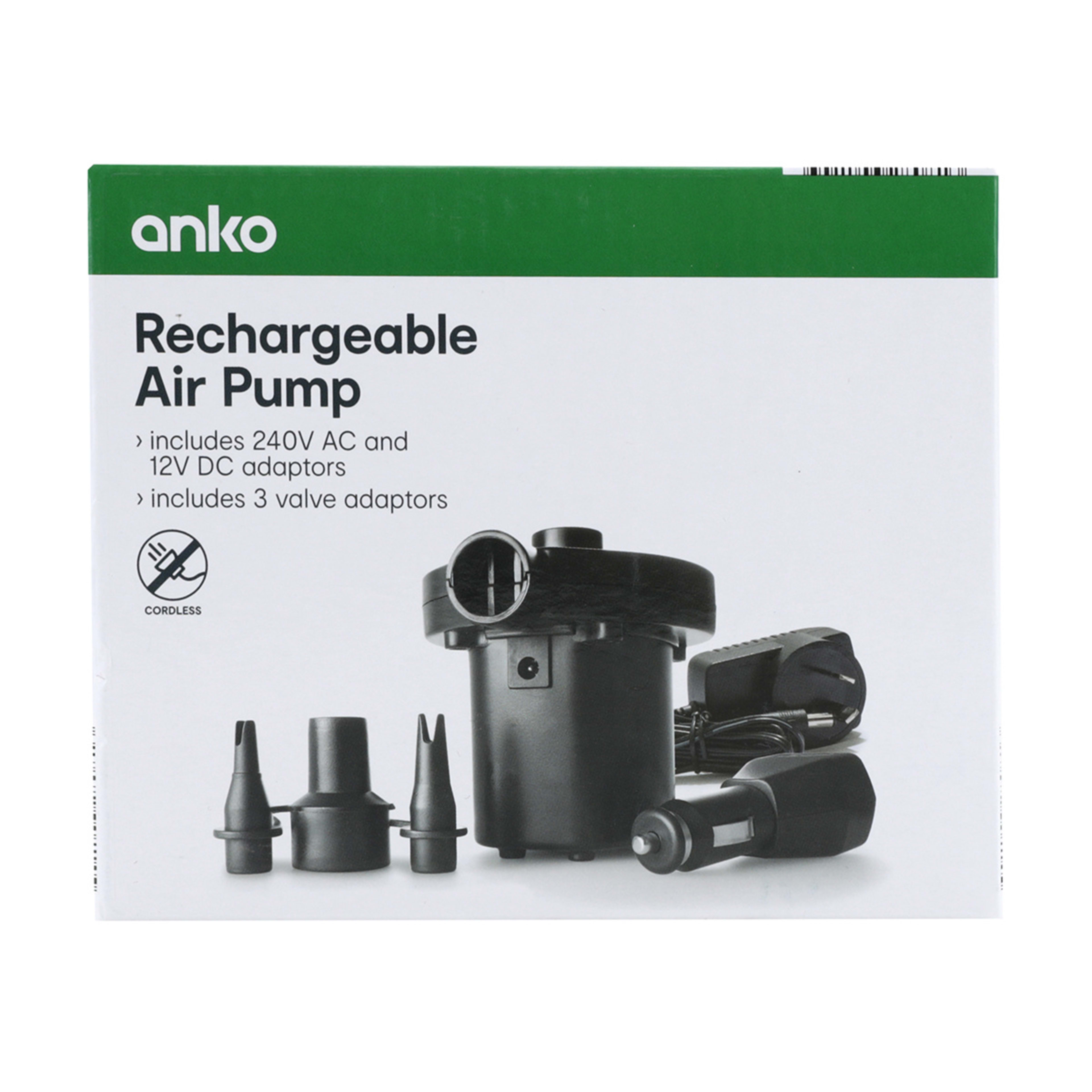 Rechargeable Air Pump Kmart