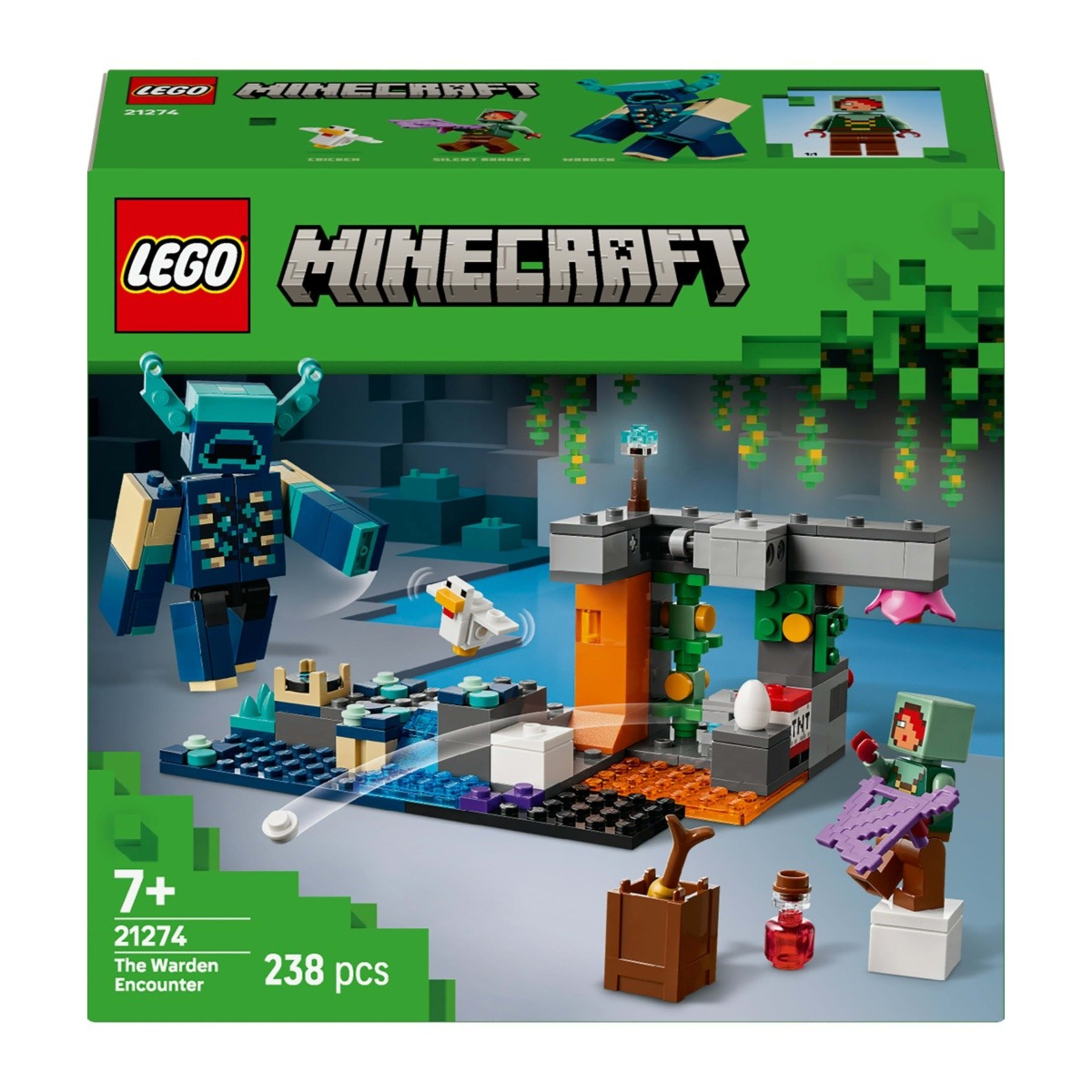 1 LEGO Minecraft The Warden Encounter 21274