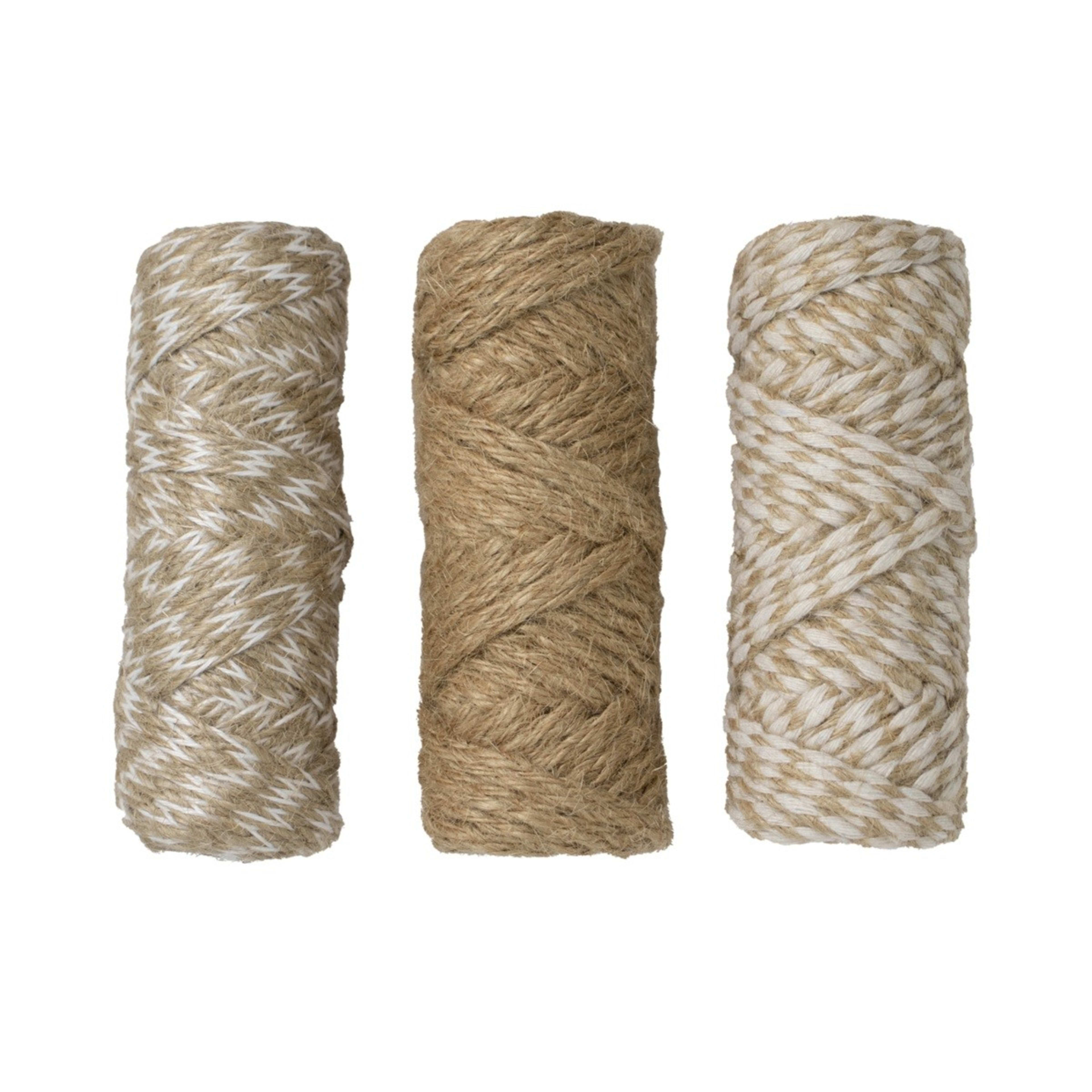 3 Piece Natural Twine Kmart