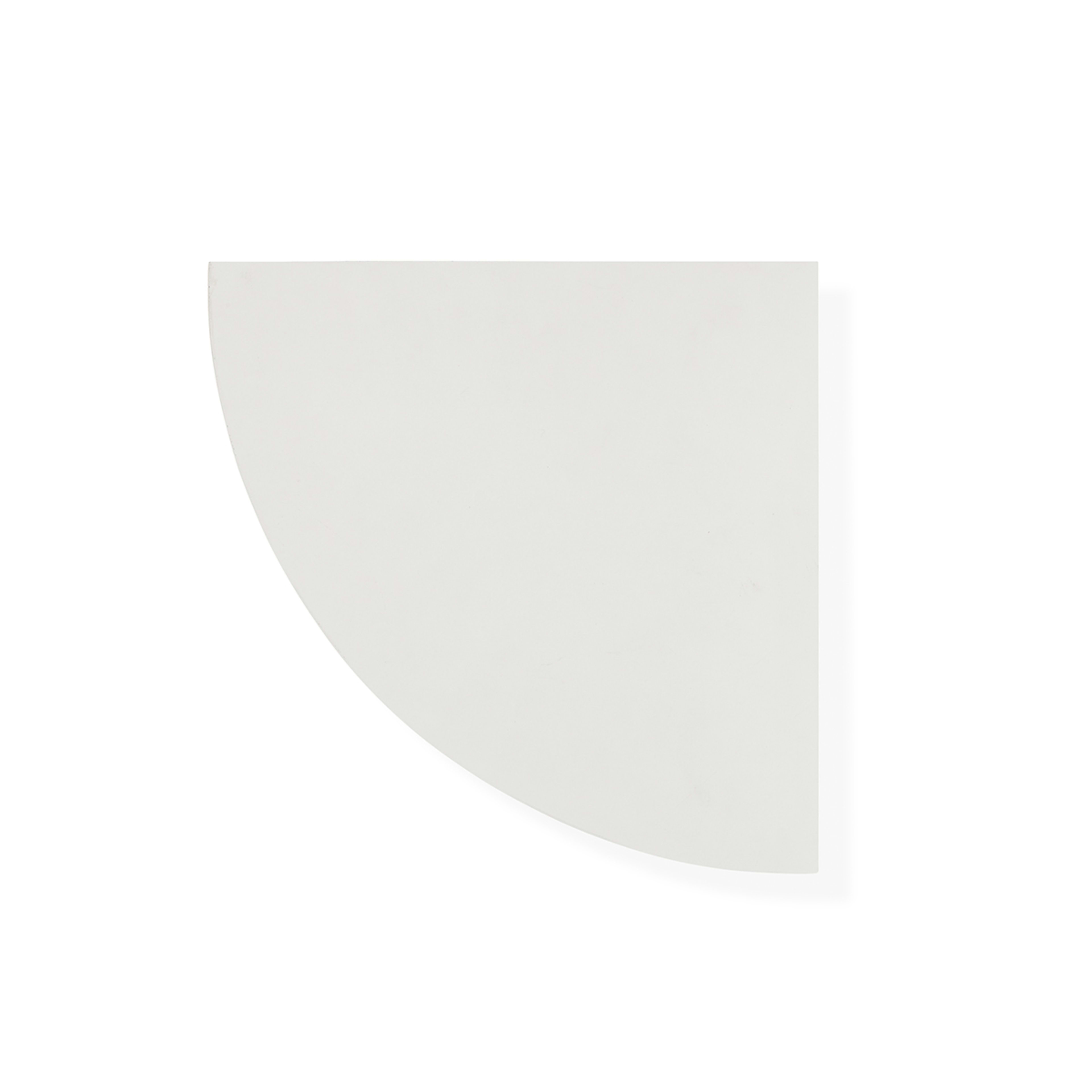 3 White Corner Shelf, 3 of 5