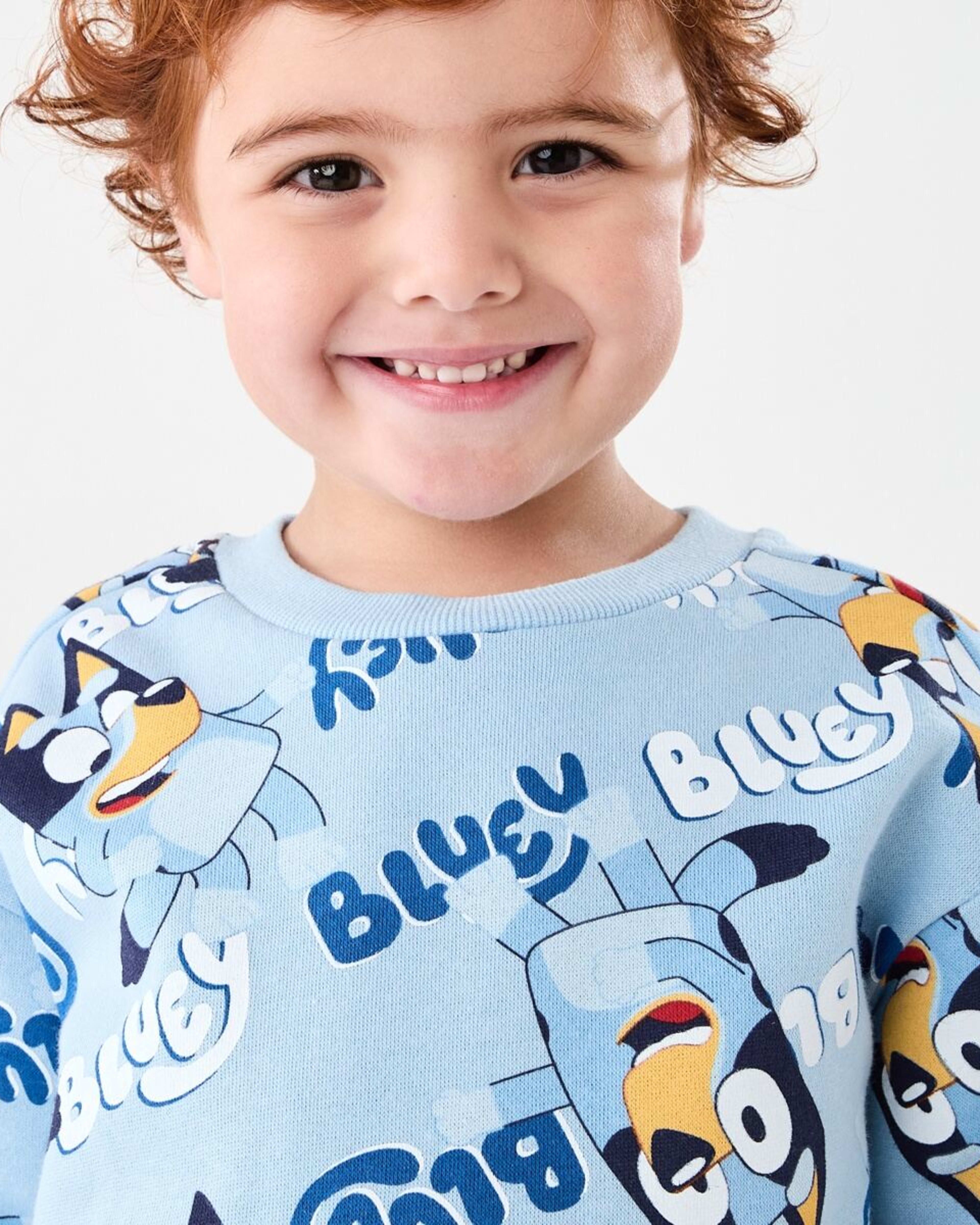 3 Bluey License Print Crew Neck Sweatshirt Bluey, 3 of 6