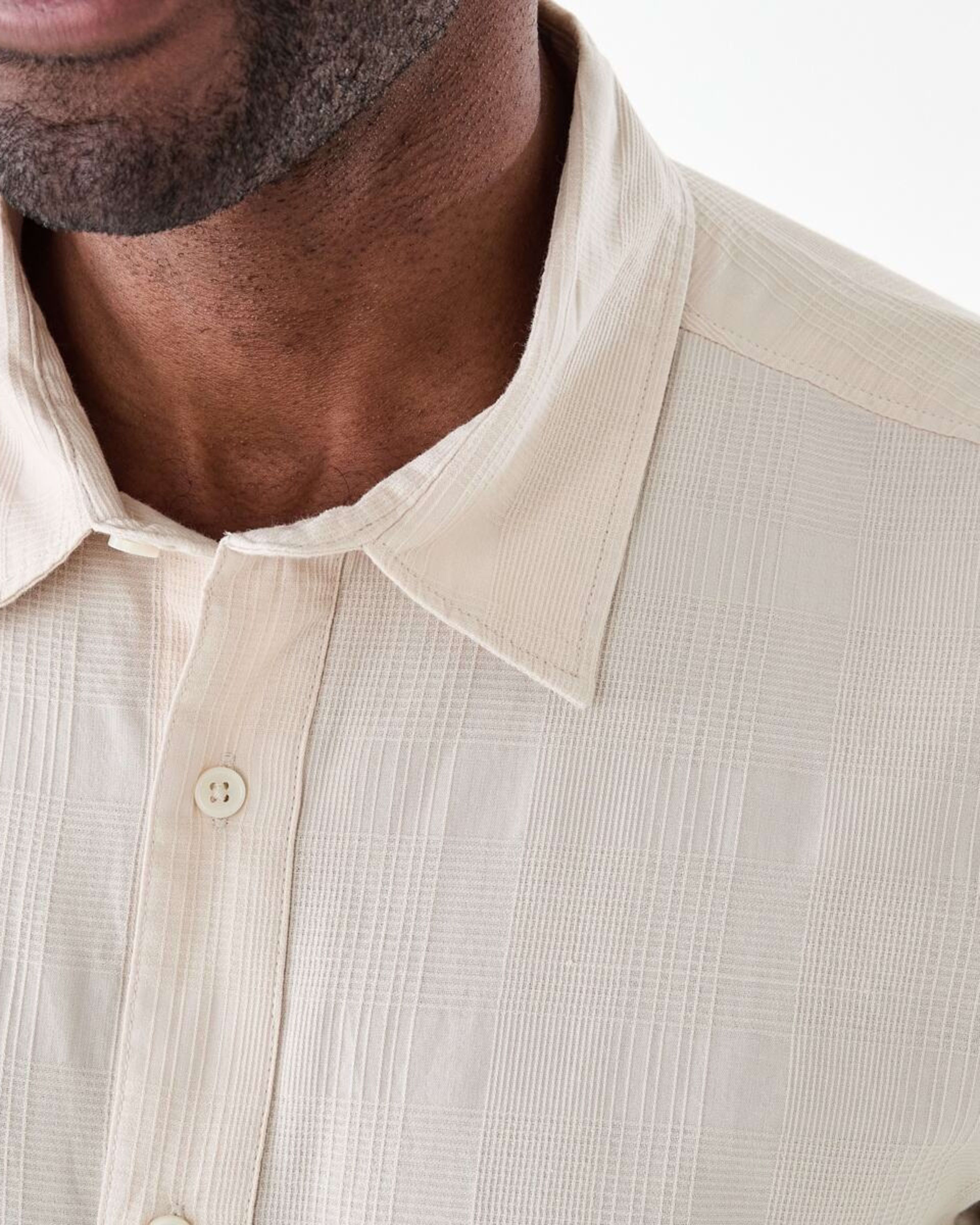 5 Short Sleeve Dobby Shirt DUNE, 5 of 6