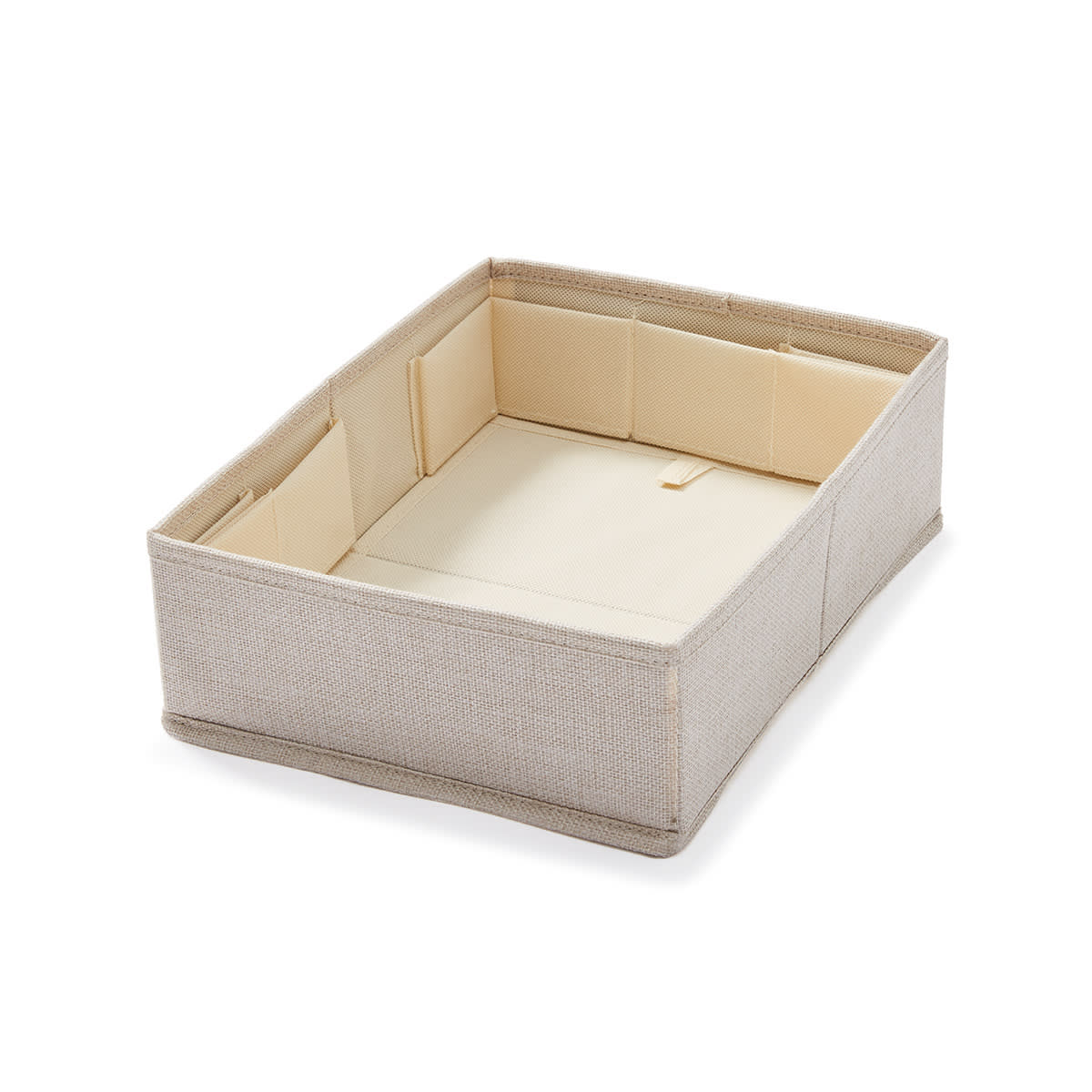 12 Grids Linen Look Adjustable Drawer Organiser Kmart   D5ca47f2 A54e 4e91 Bff6 6995d7fcf194 