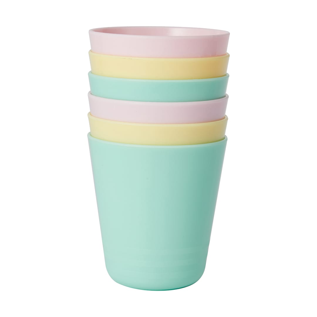 6 Pastel Tumblers Kmart