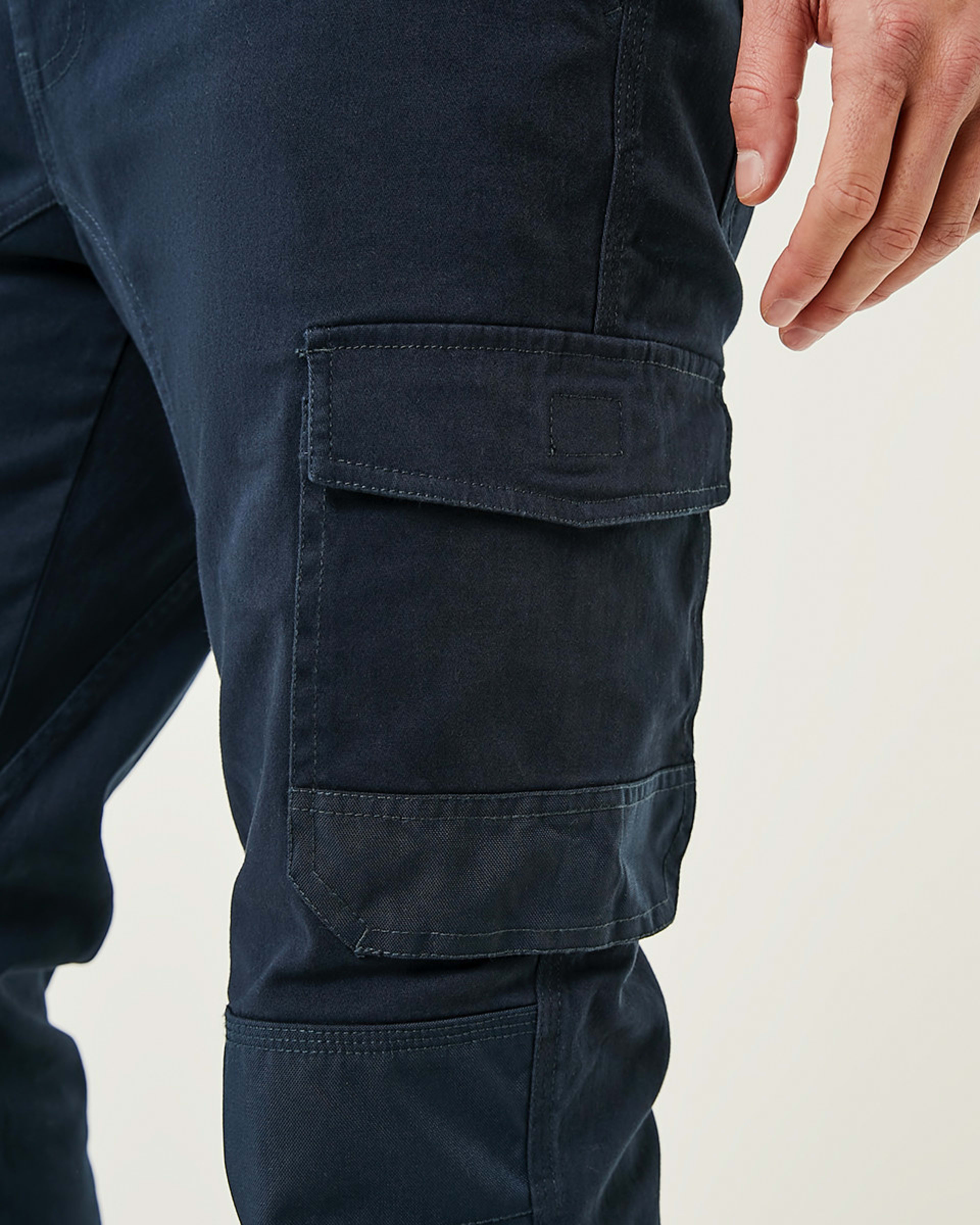 7 Cuff Work Joggers Sky Captain, 7 of 7