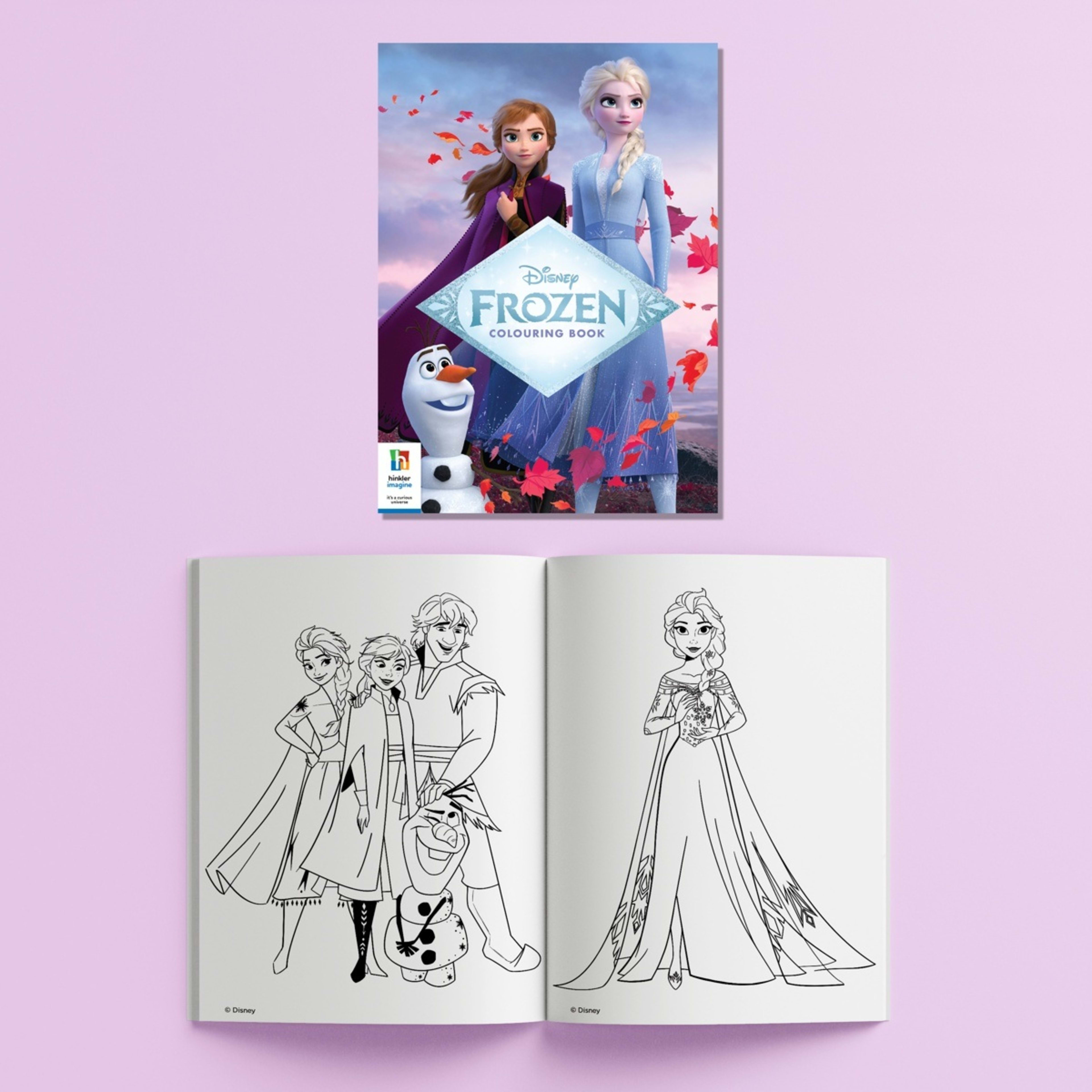 3 Kaleidoscope Disney Frozen Colouring Carry Case, 3 of 7