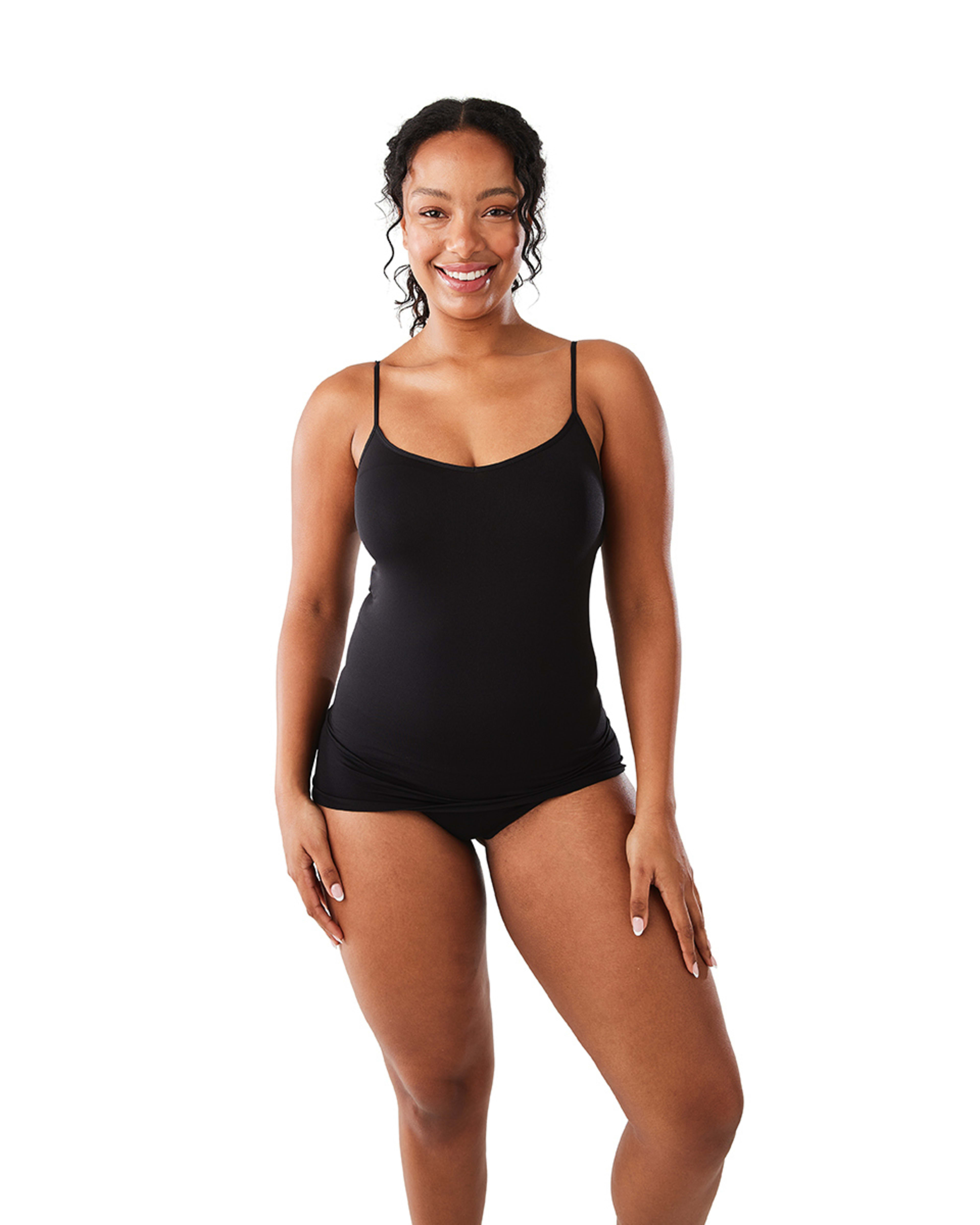 3 Seamfree Cami Black, 3 of 7