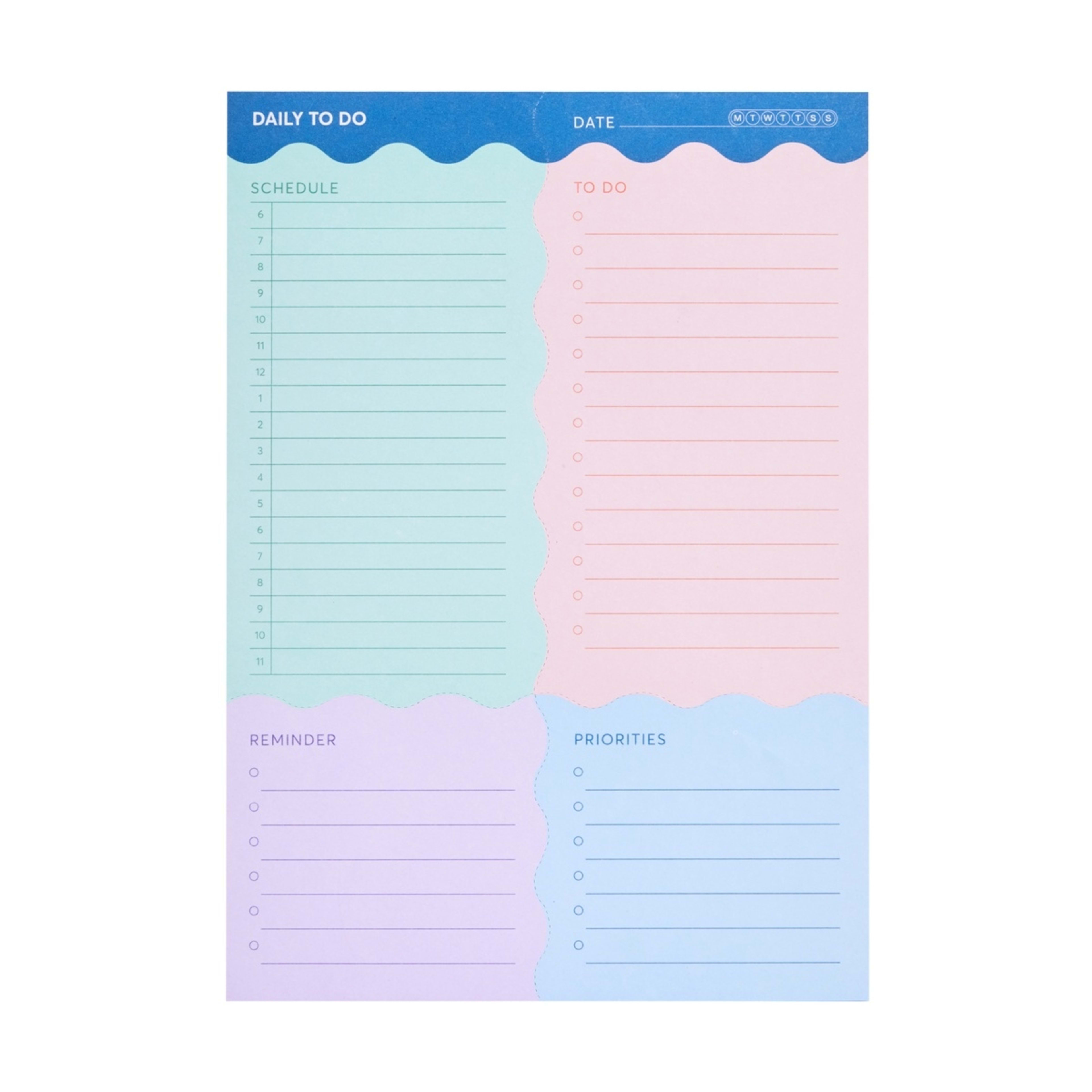 1 A5 Daily To Do Planner, 1 of 6