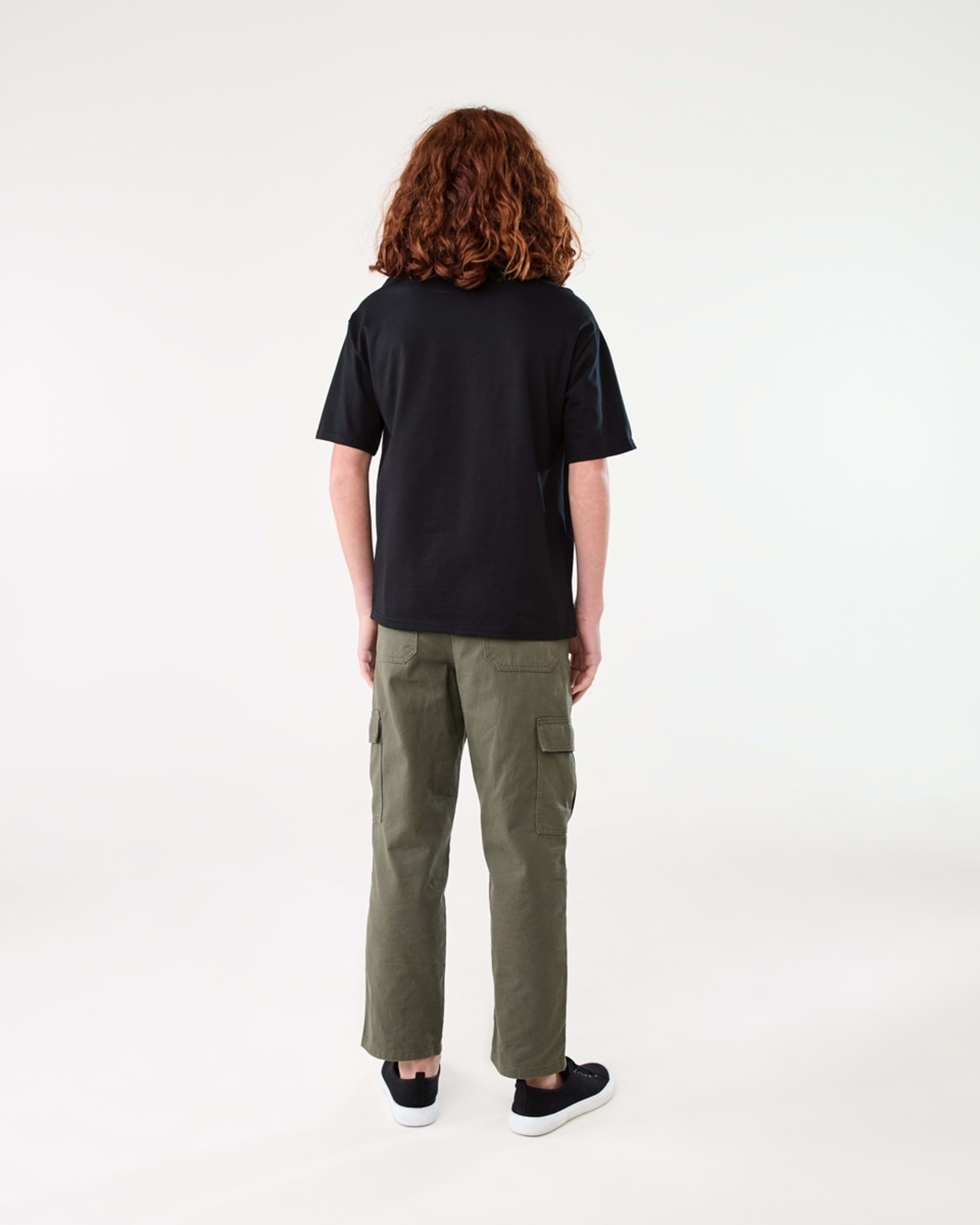 7 Short Sleeve Oversized T-shirt BLACK, 7 of 7