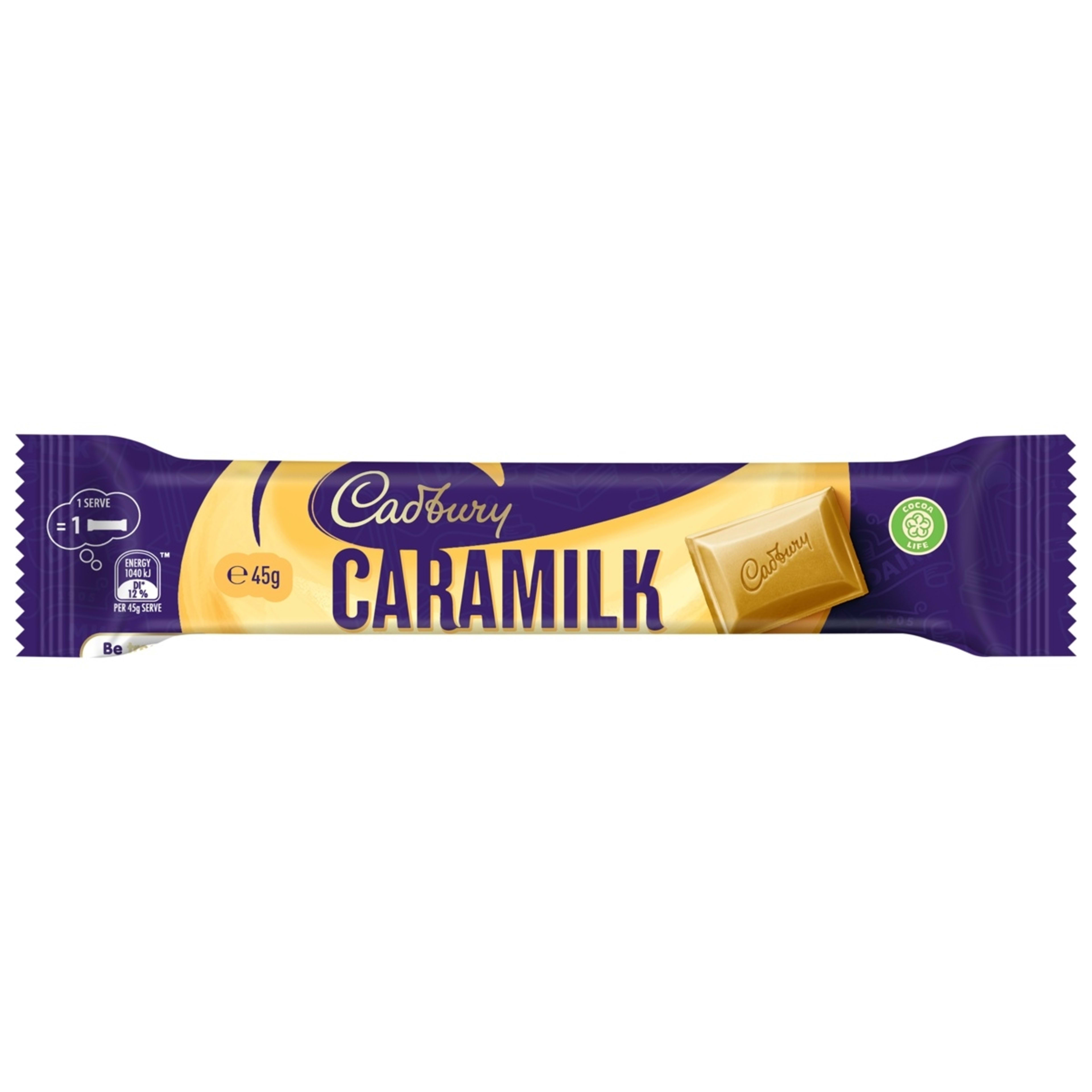 1 Cadbury Caramilk Bar 45g