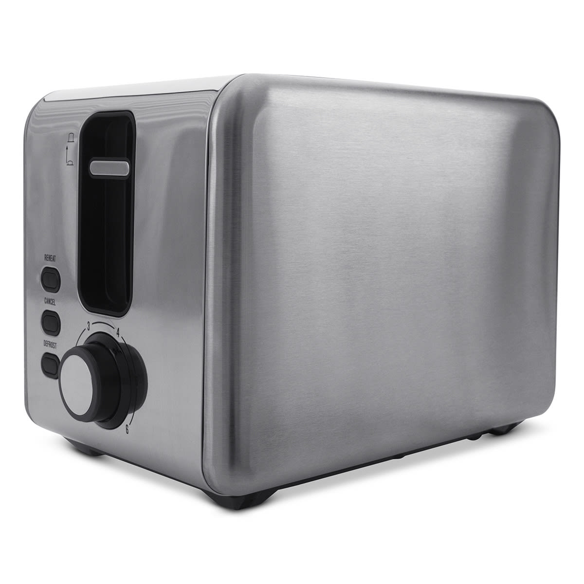 2 Slice Stainless Steel Toaster Kmart