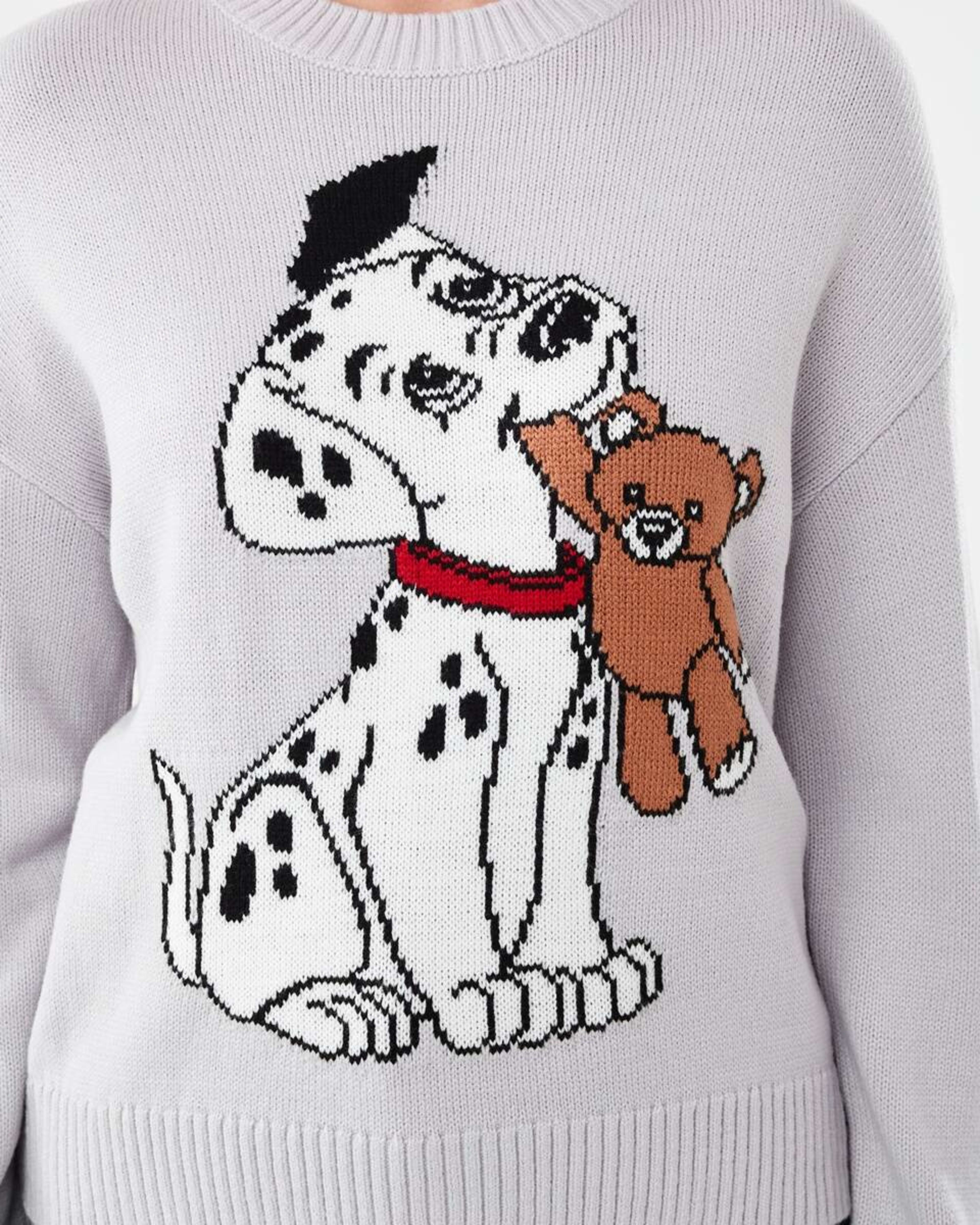 5 101 Dalmatians License Long Sleeve Knit Jumper Dalmations, 5 of 5