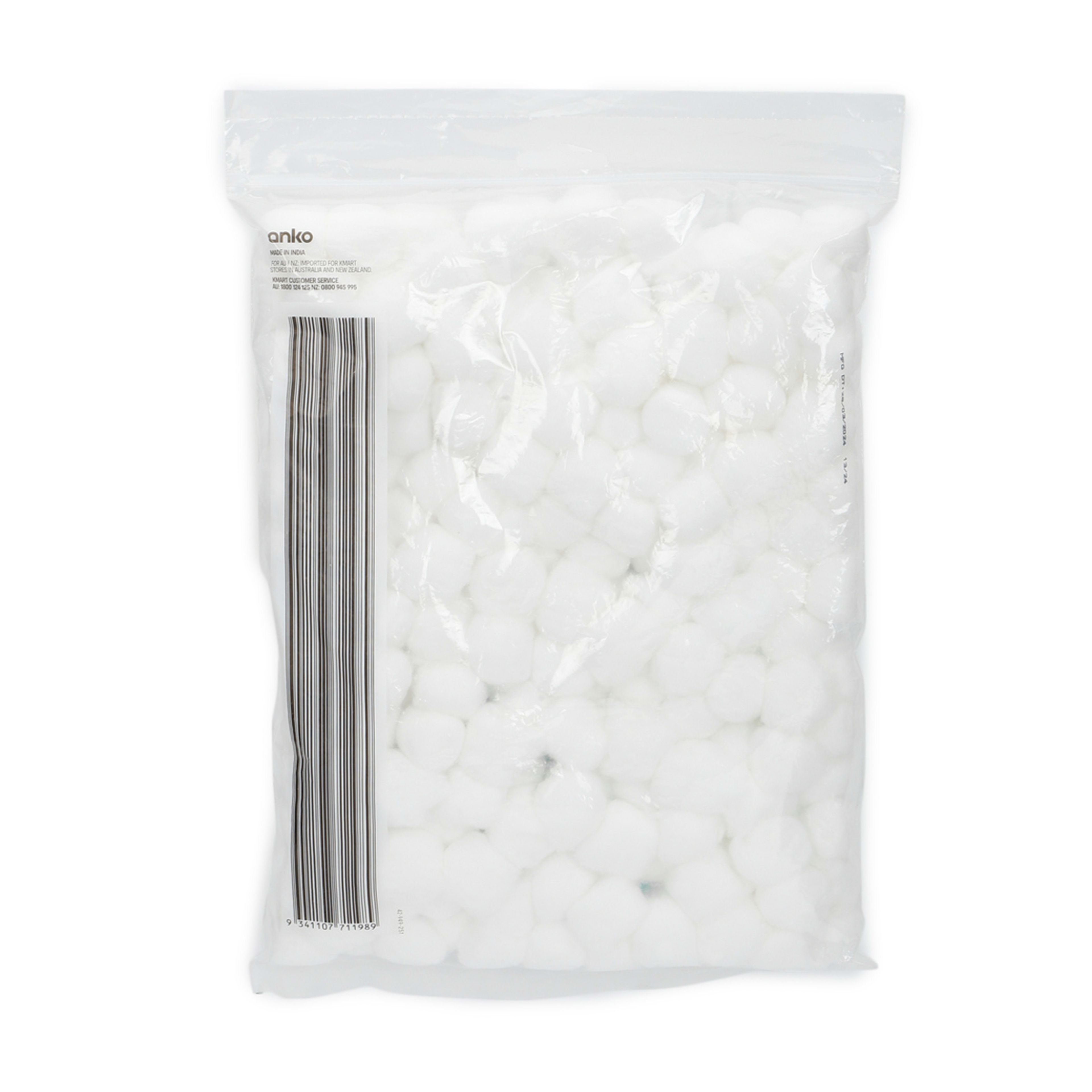 4 200 Pack Organic Cotton Balls, 4 of 4