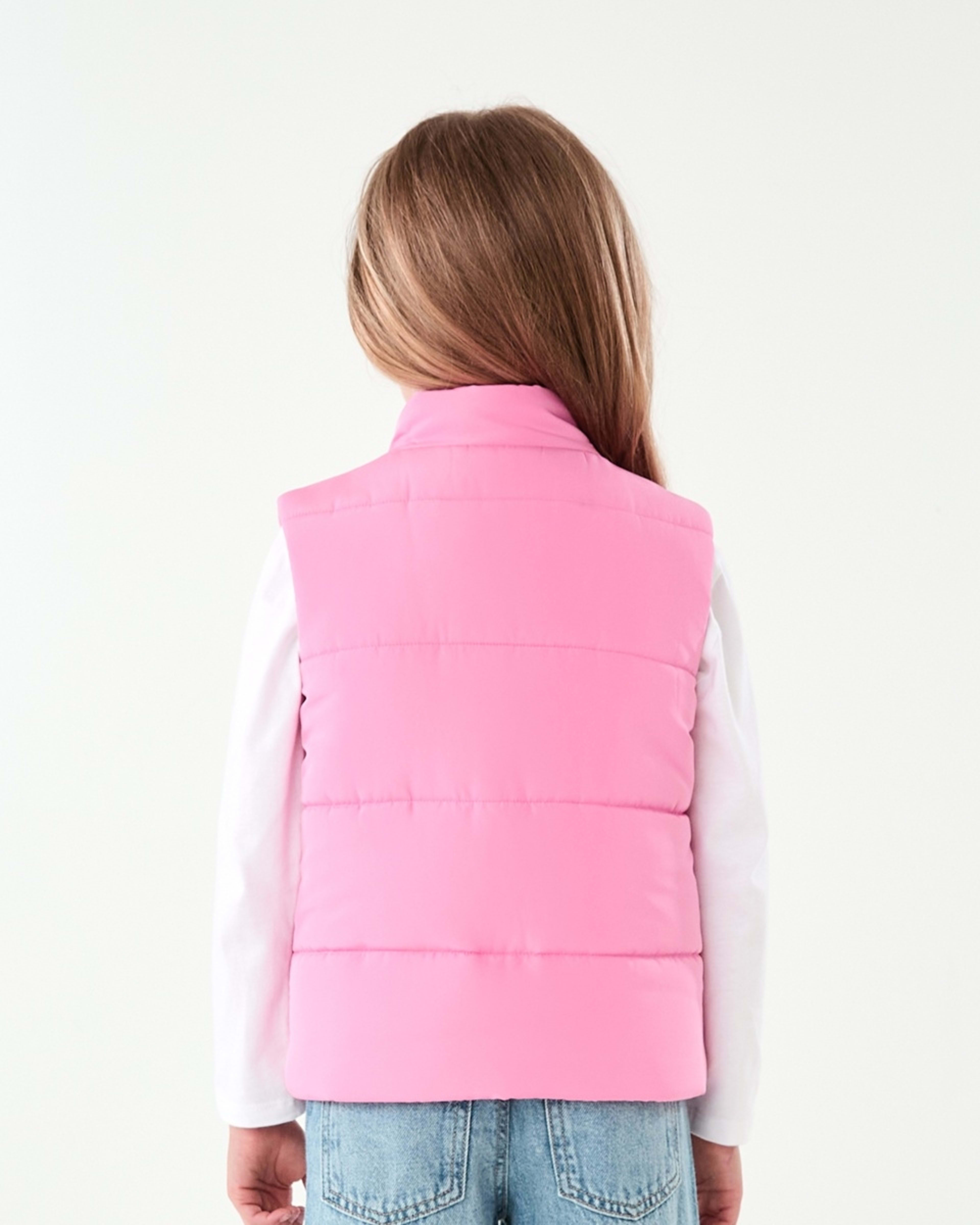 3 Puffer Vest Aurora Pink, 3 of 10