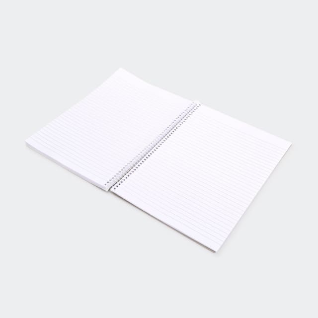 240 Page A4 Spiral Notebook Black and White Kmart NZ