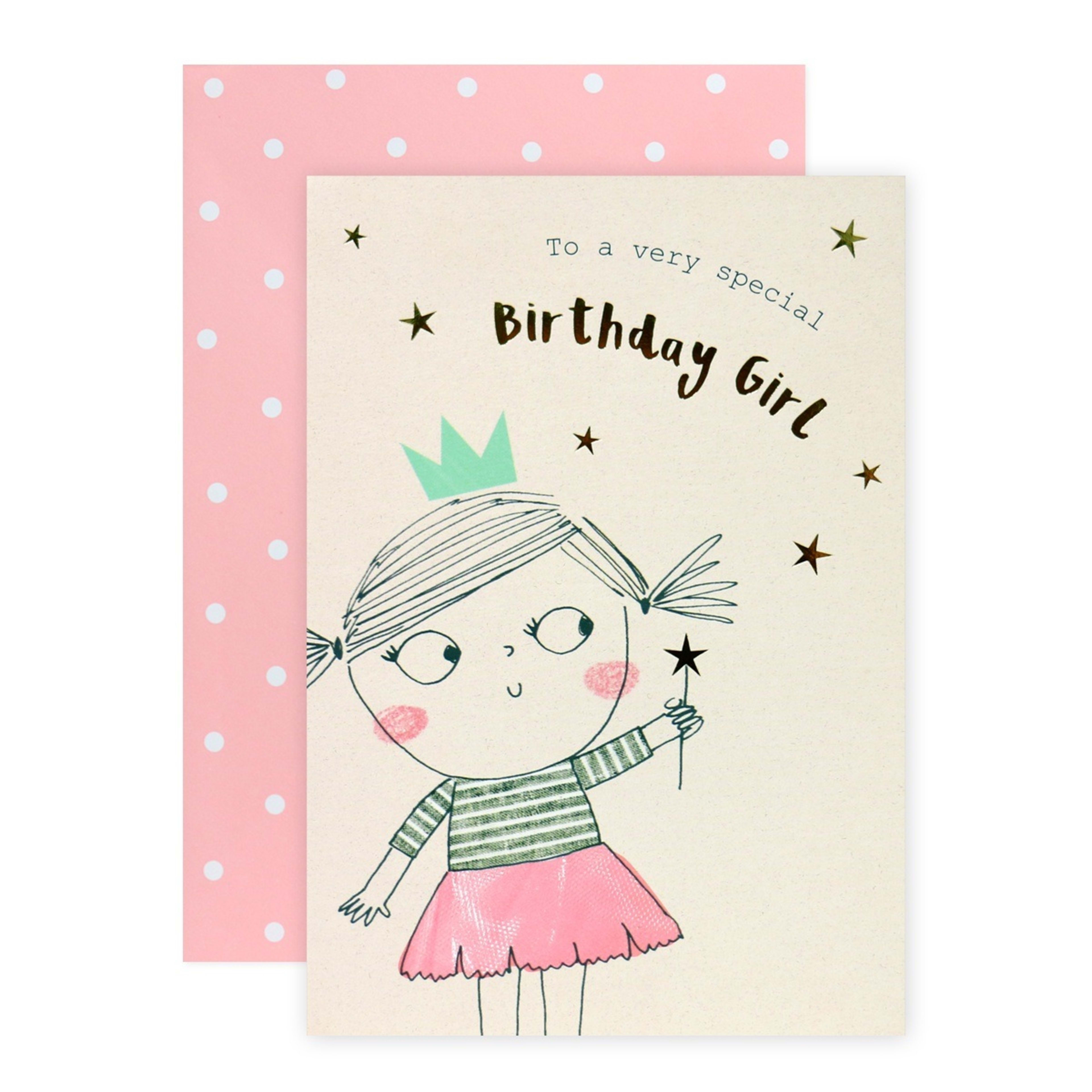 1 Connections from Hallmark Birthday Card for Girl - Wonderful Day