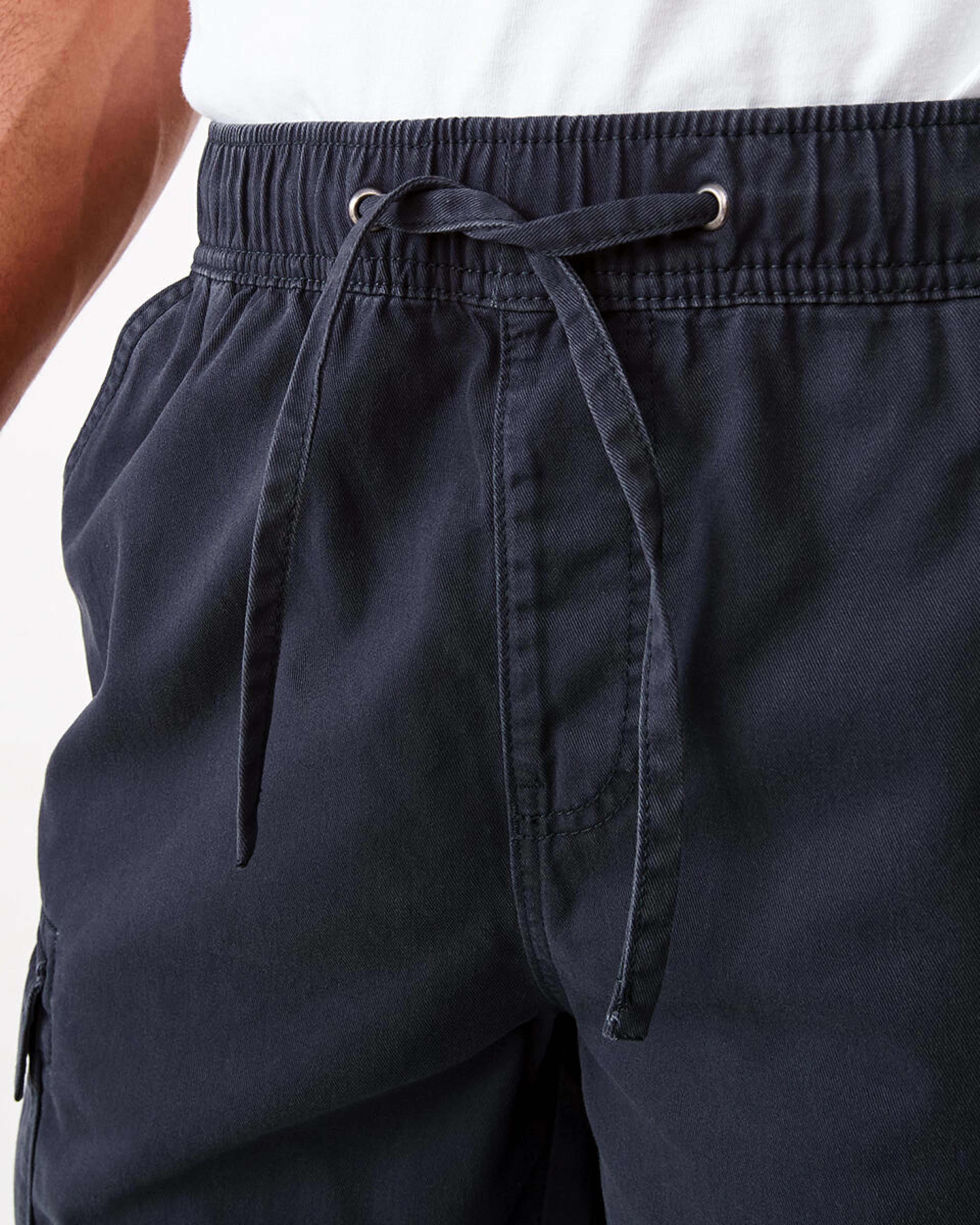 4 Elastic Waist Cargo Shorts Paris Blu, 4 of 7