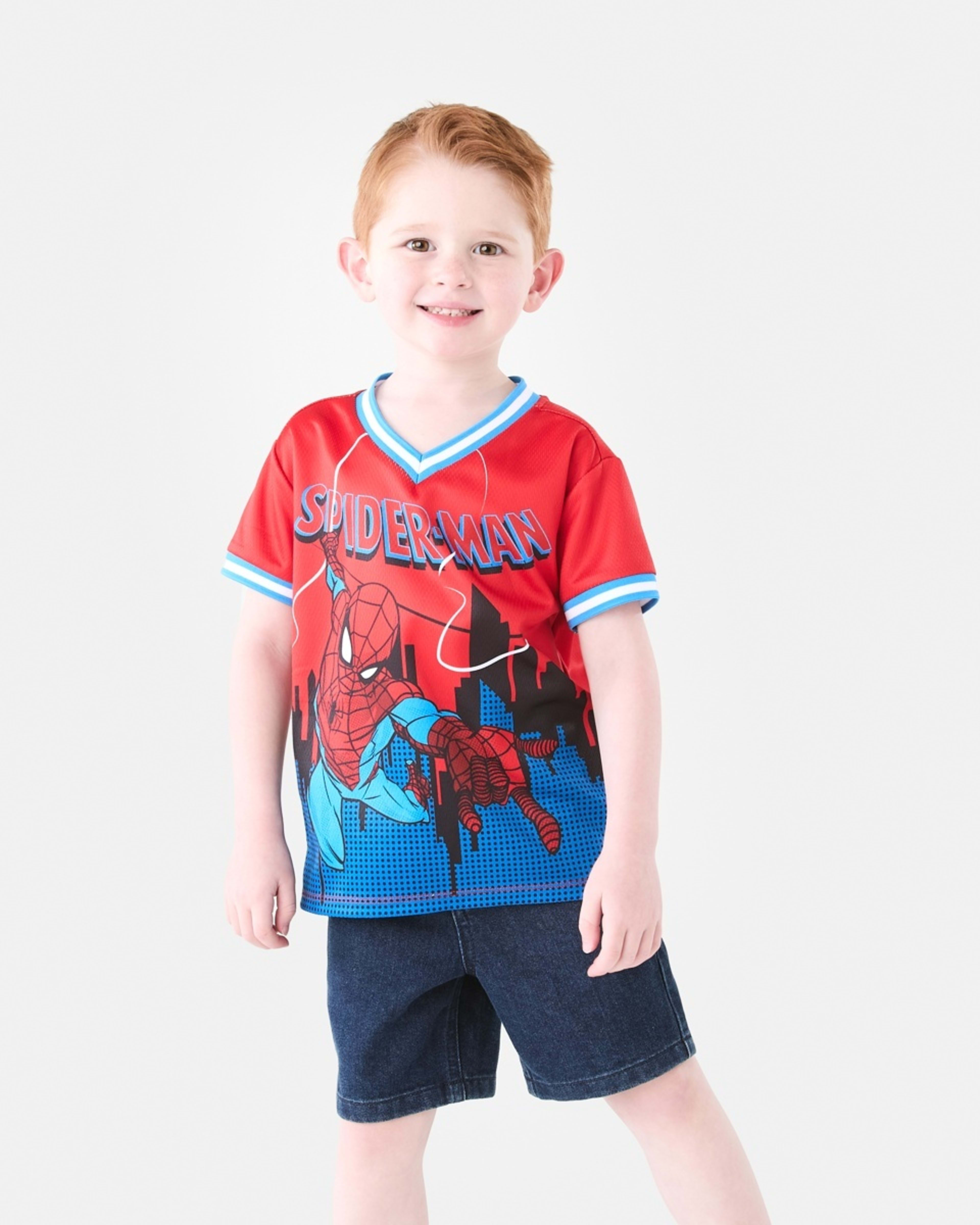 1 Spider-Man License Mesh T-shirt Spiderman