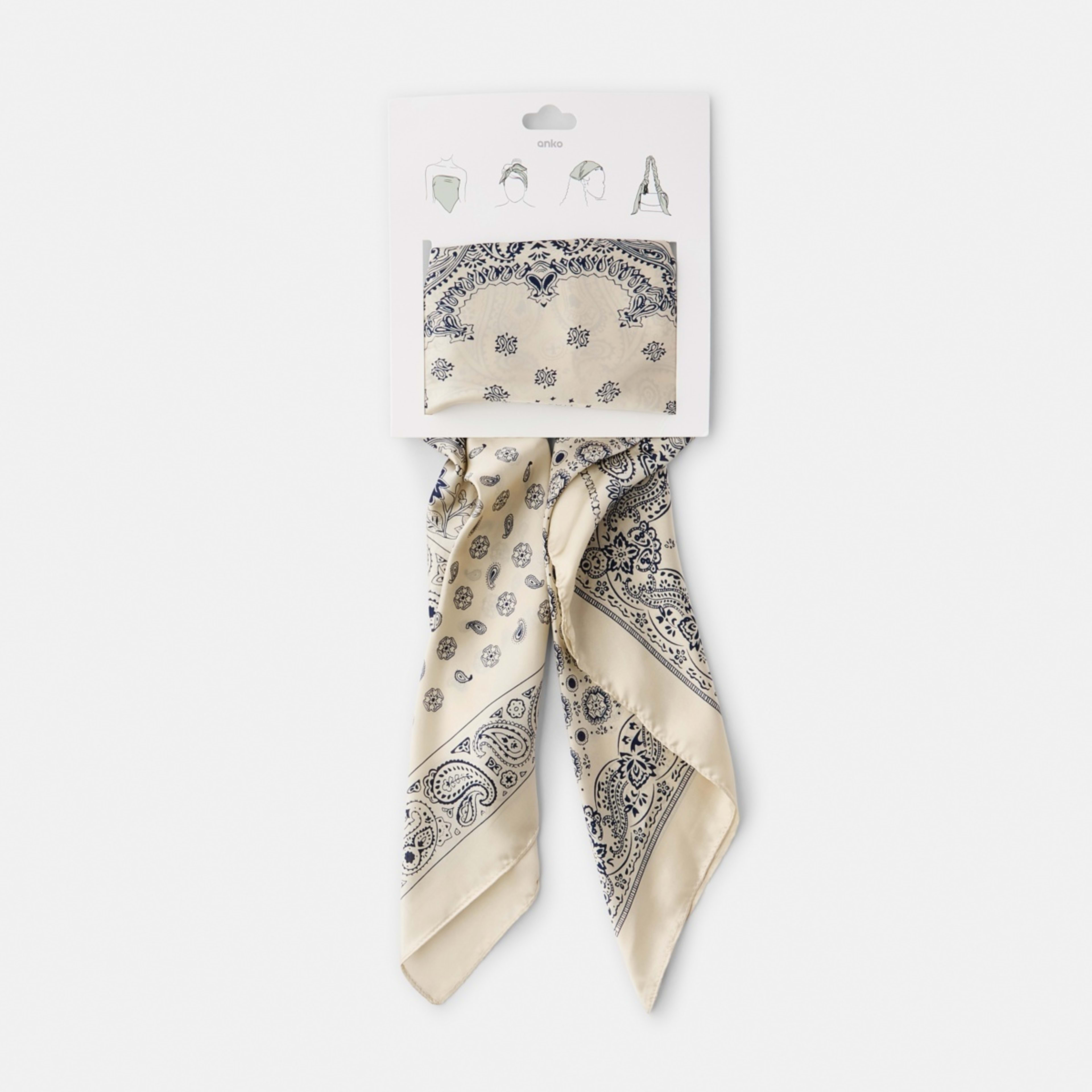 6 Hair Scarf - Boho Tile, 6 of 6
