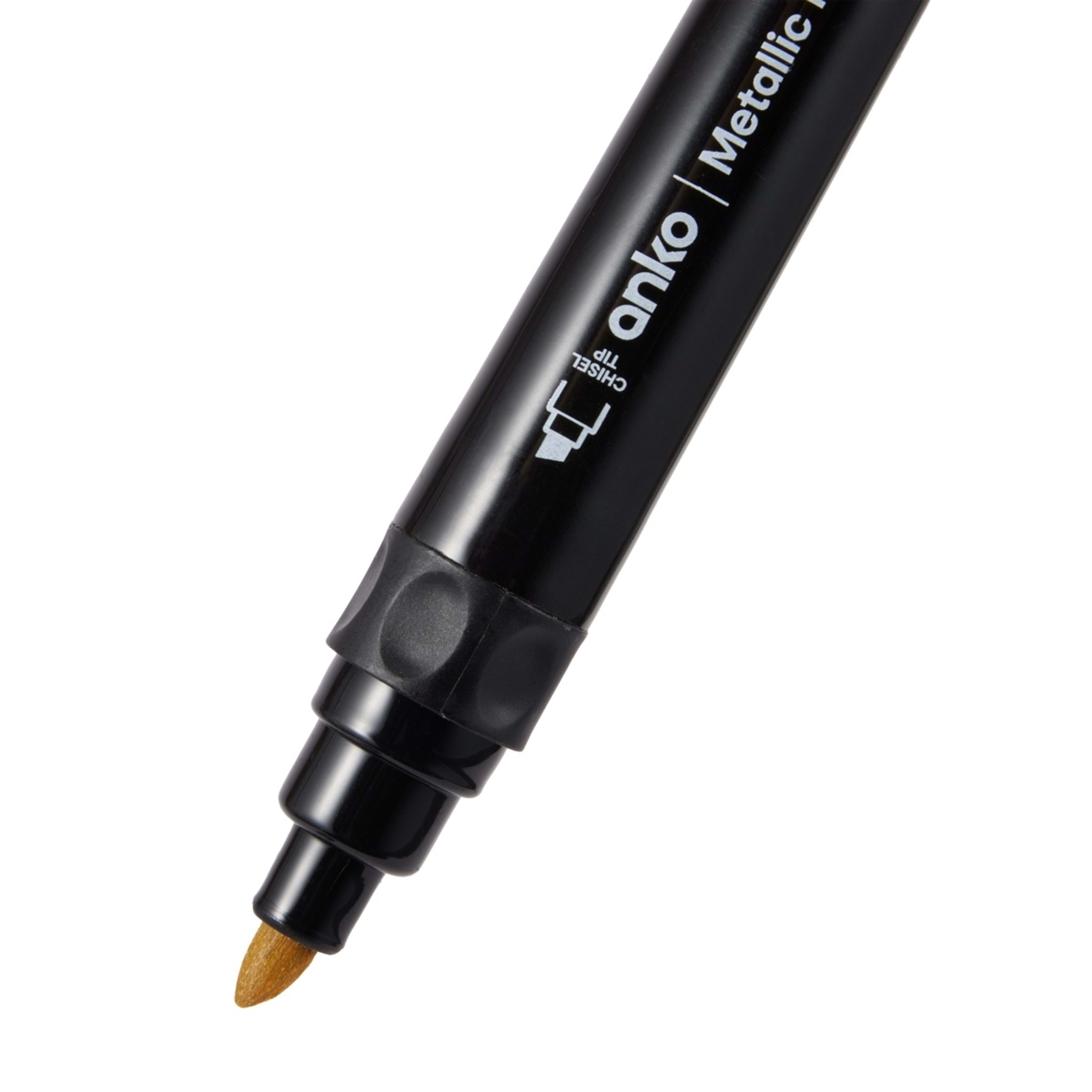 3 5 Pack Metallic Marker Set, 3 of 4