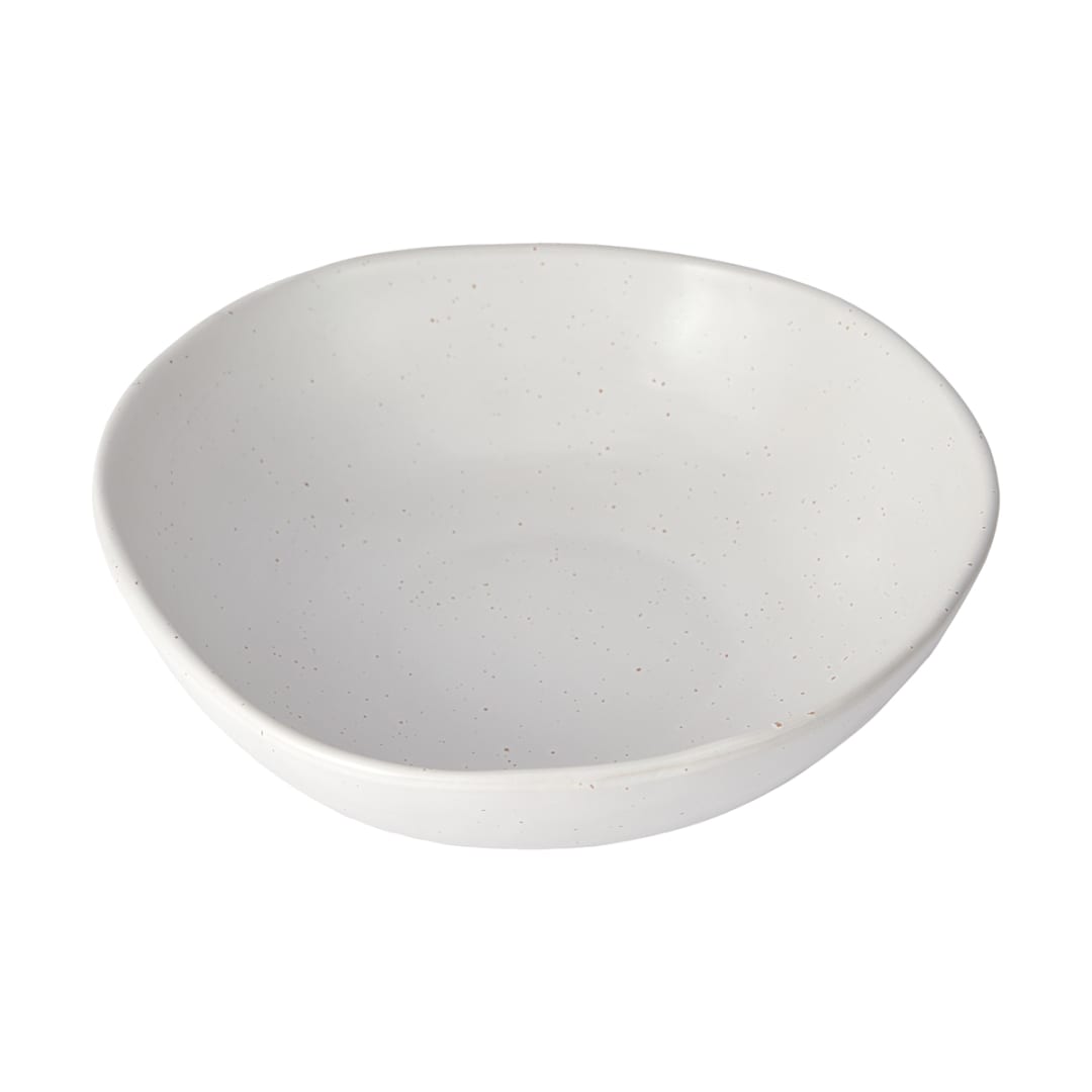 White Bodrum Salad Bowl Kmart