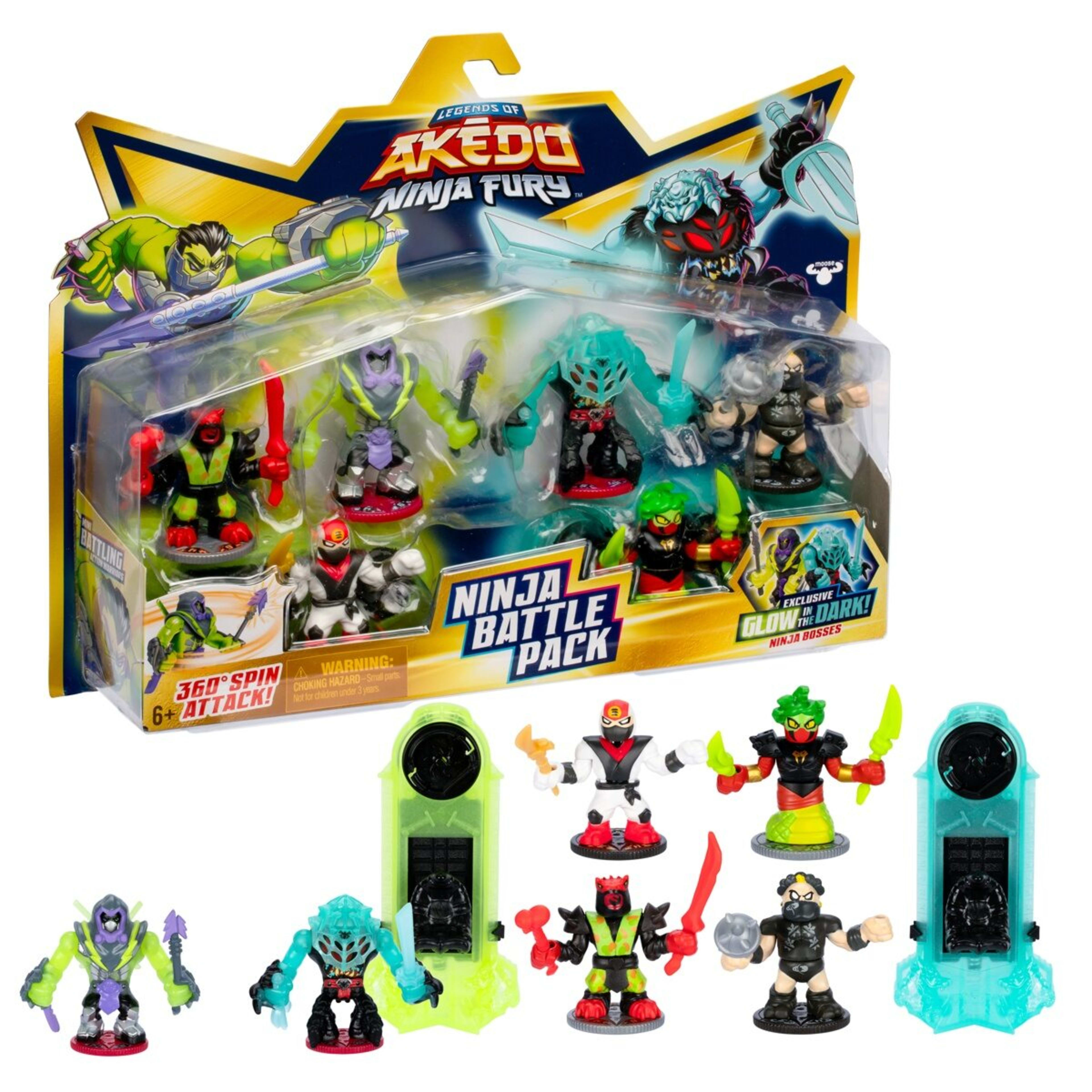 2 Legends of Akedo Ninja Fury Ninja Battle Pack, 2 of 10