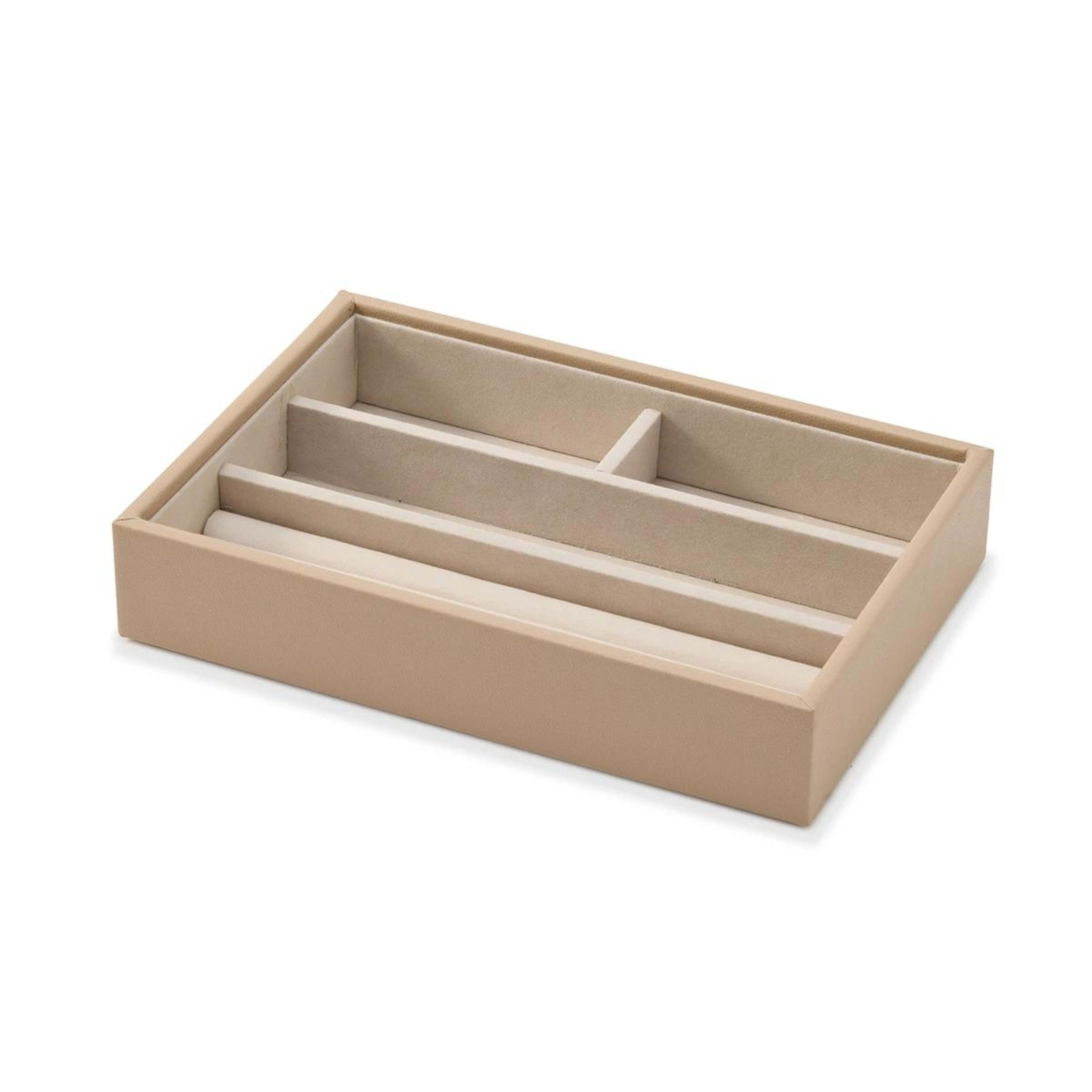 2 4 Section Jewellery Tray - Taupe, 2 of 6