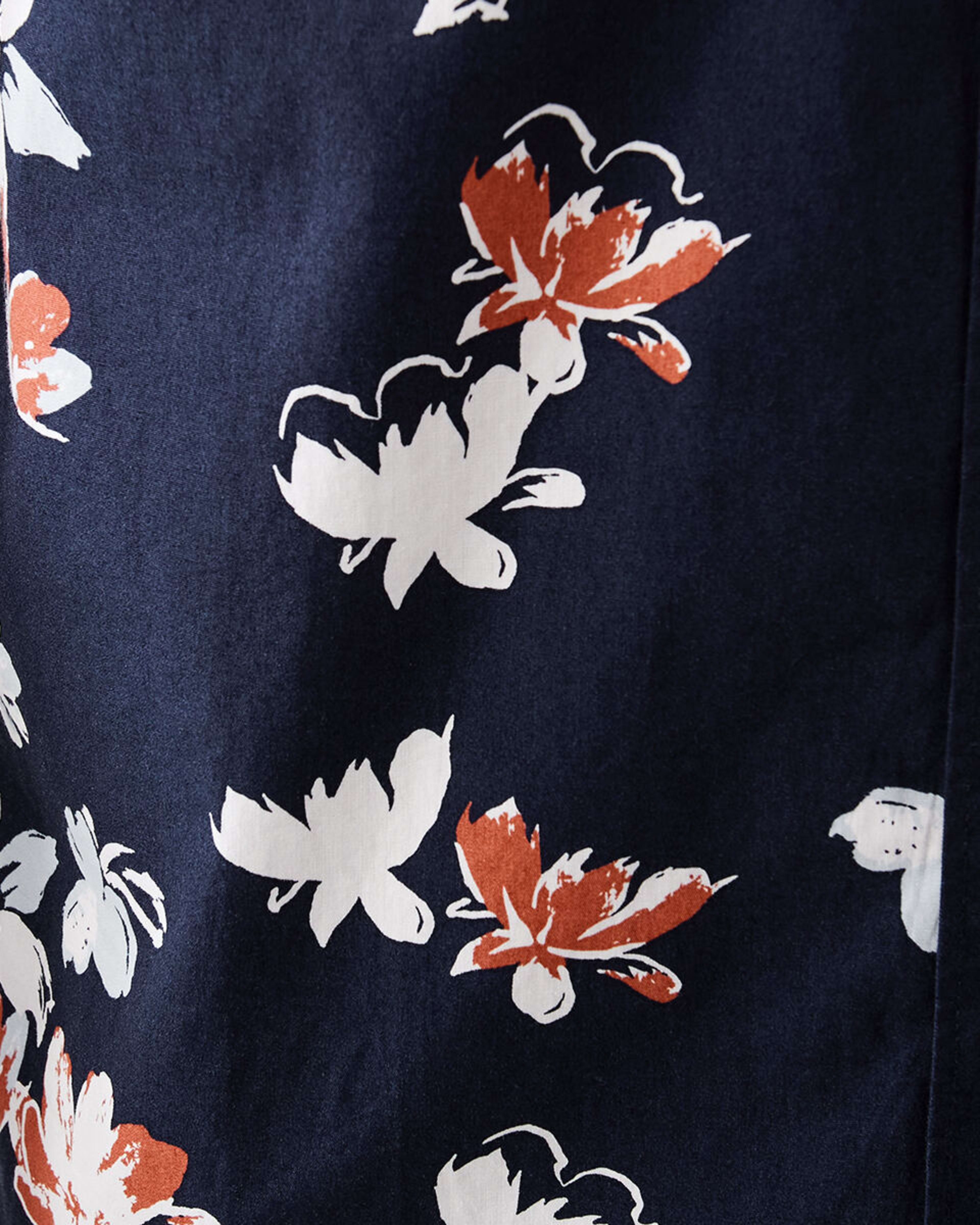 4 Short Sleeve Poplin Print Shirt Nvy Floral, 4 of 6