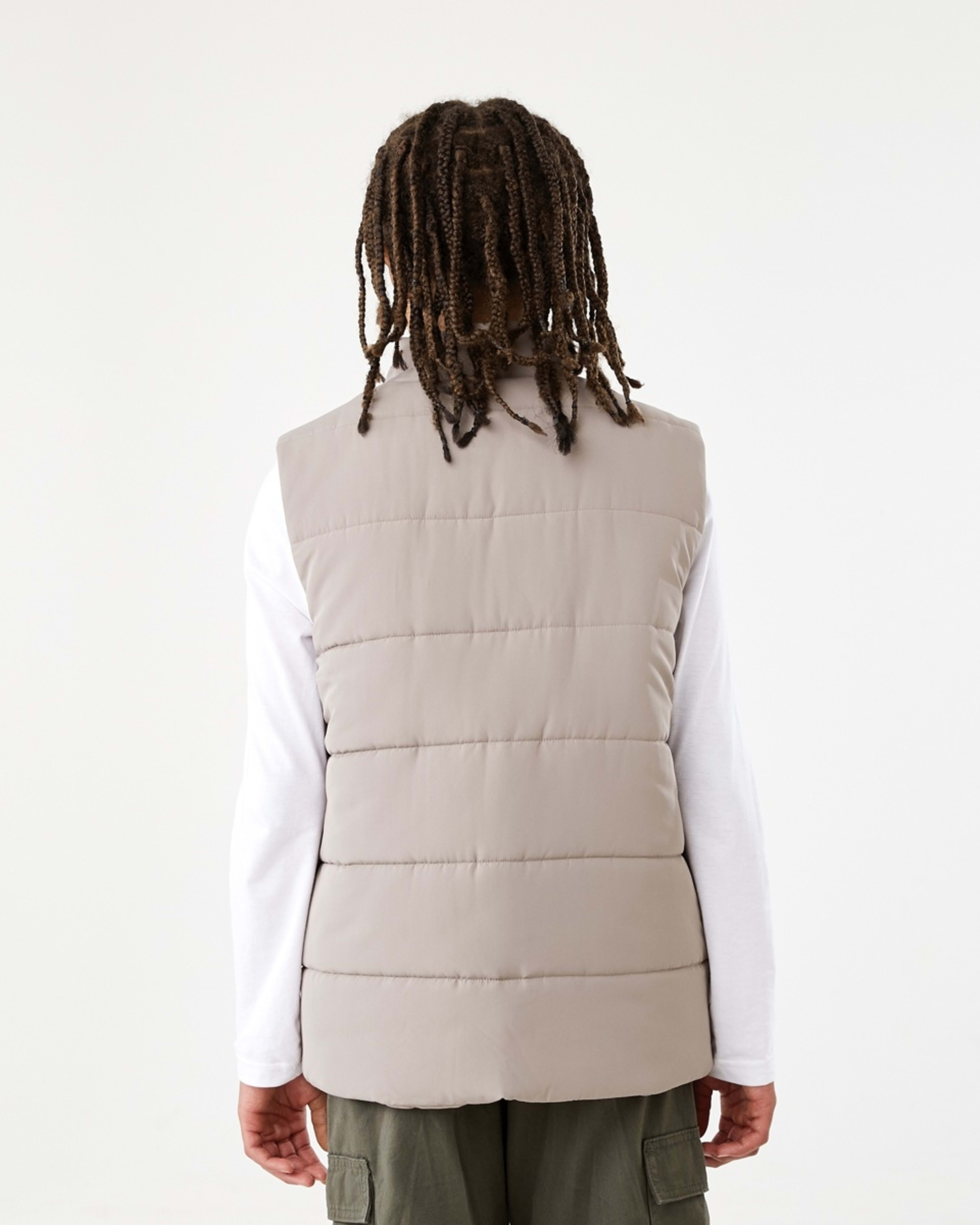 3 Basic Puffer Vest Moon Rock, 3 of 10