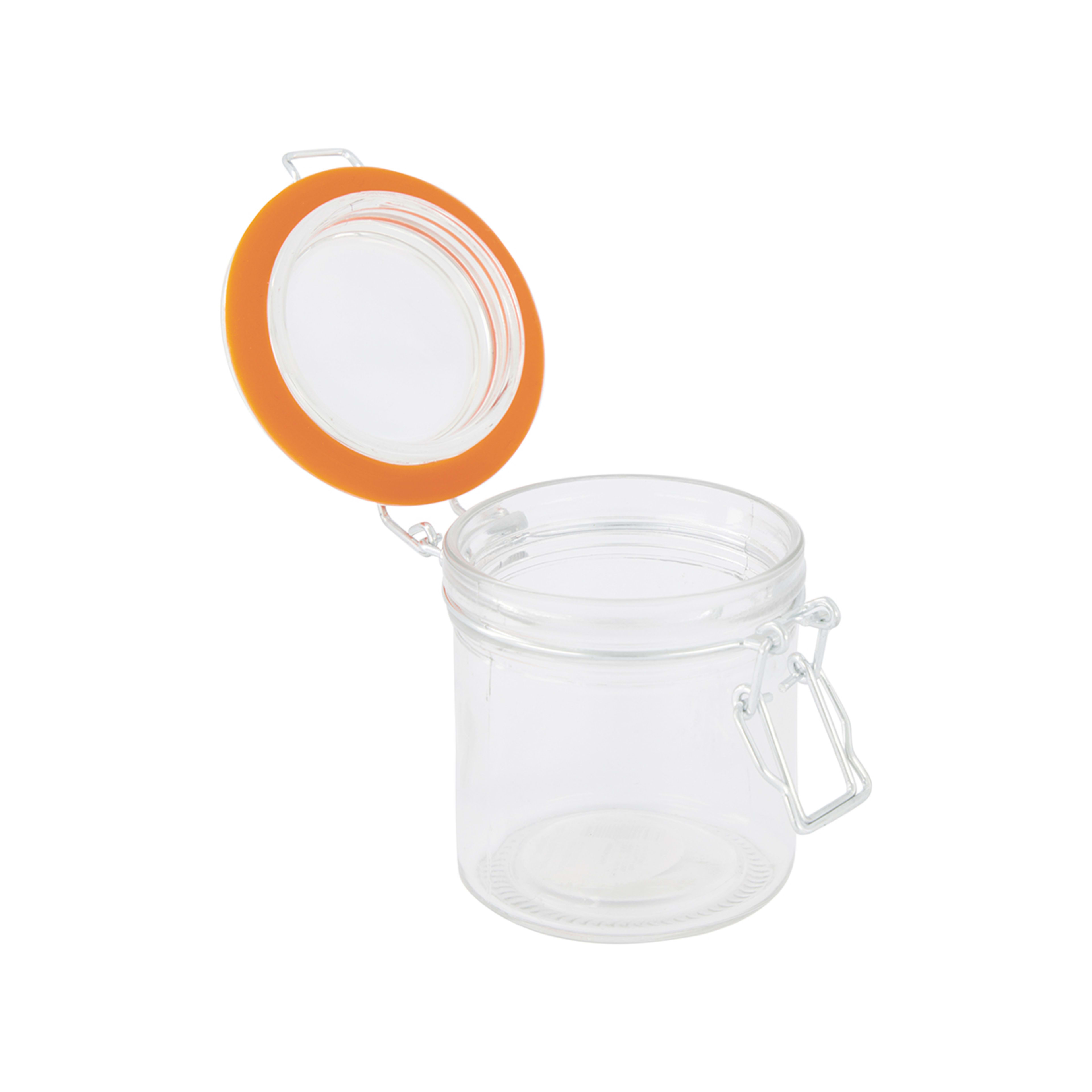 260ml Clip Lid Glass Jar Kmart