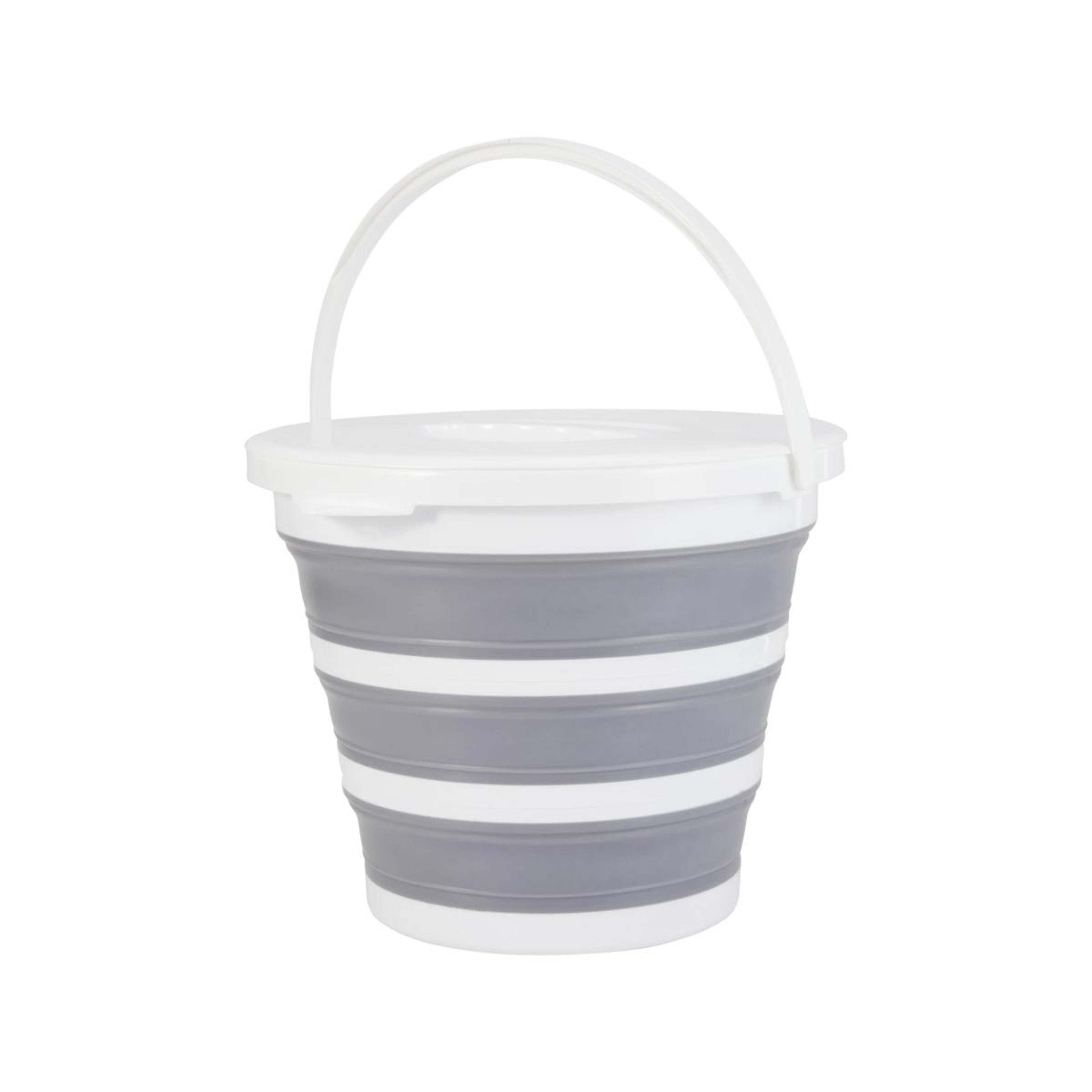 1 10L Collapsible Bucket with Lid, 1 of 10