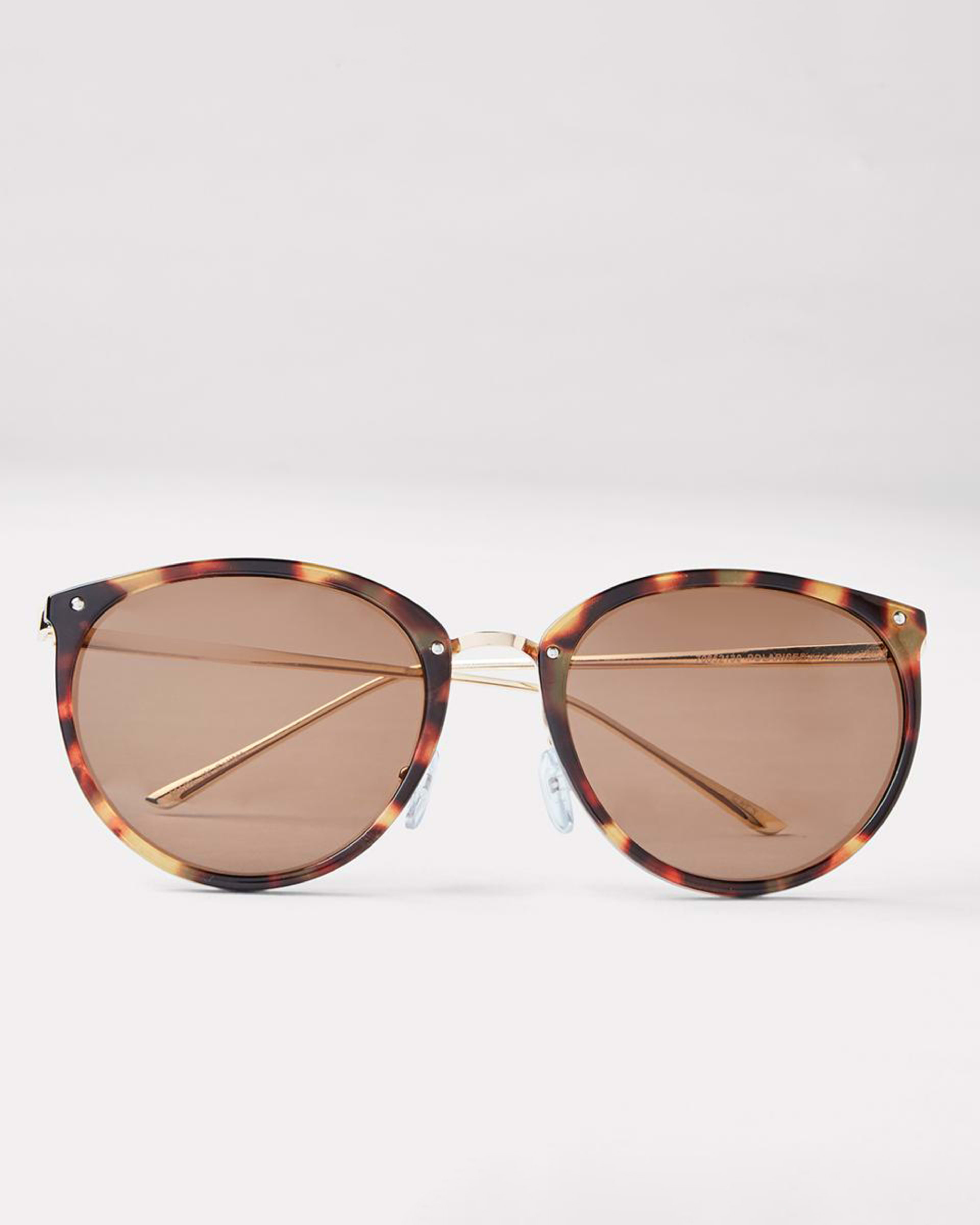 1 Thin Frame Cat Eye Sunglasses Tort, 1 of 7