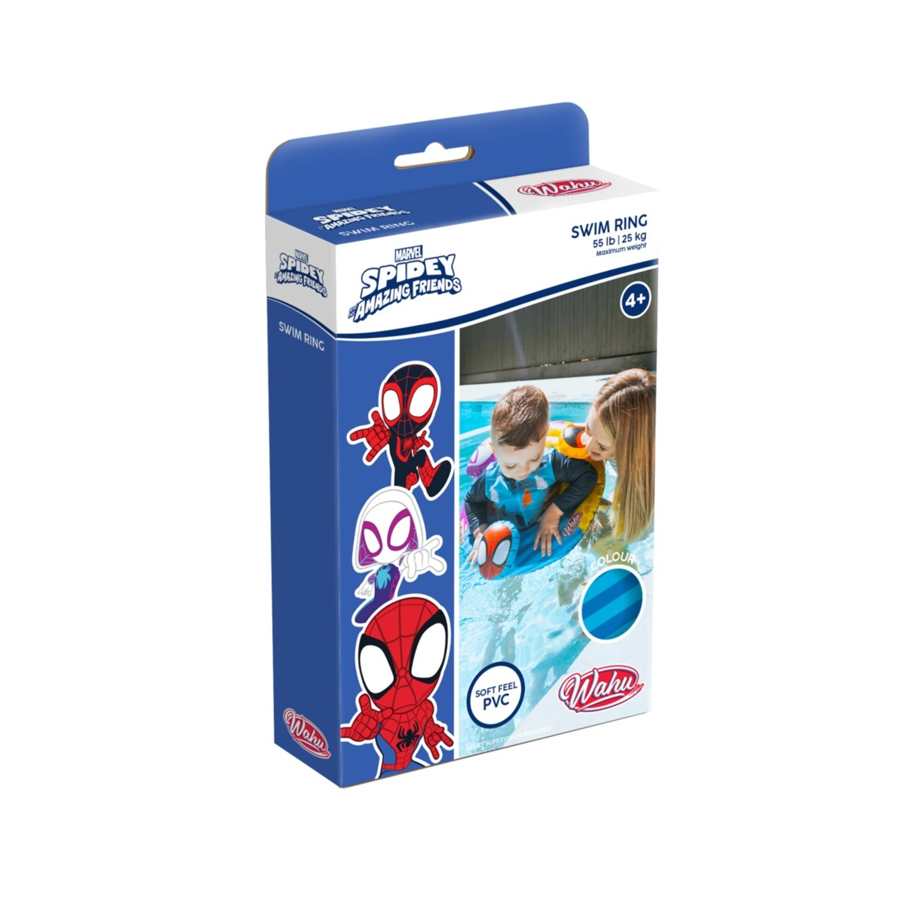 Wahu Marvel Spidey and his Amazing Friends Inflatable Swim Ring Kmart