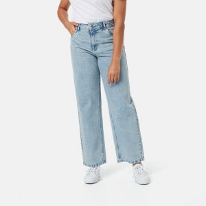 Full Length Relaxed Jeans - Kmart