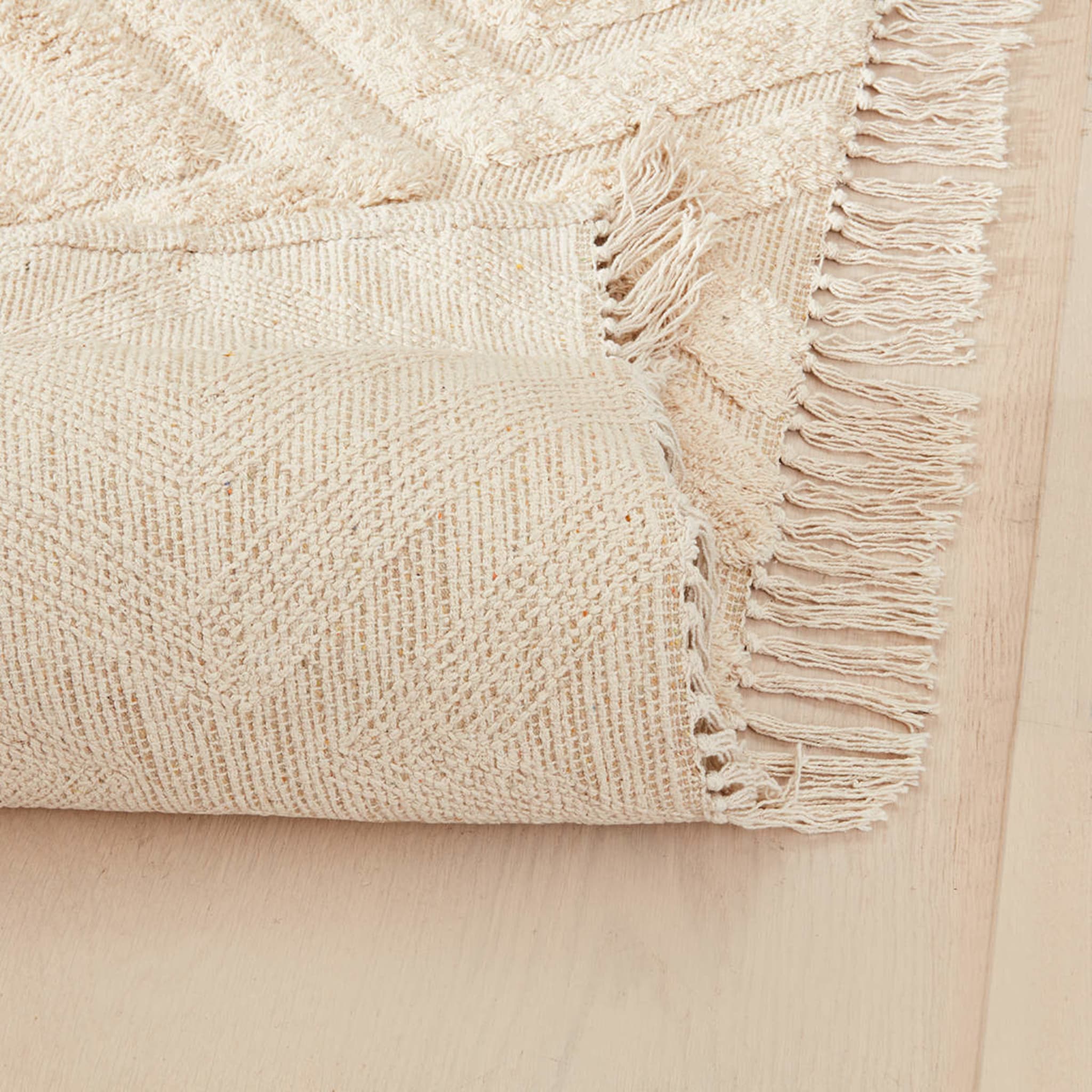 Tufted Rug Natural, Medium 180cm x 133cm Kmart