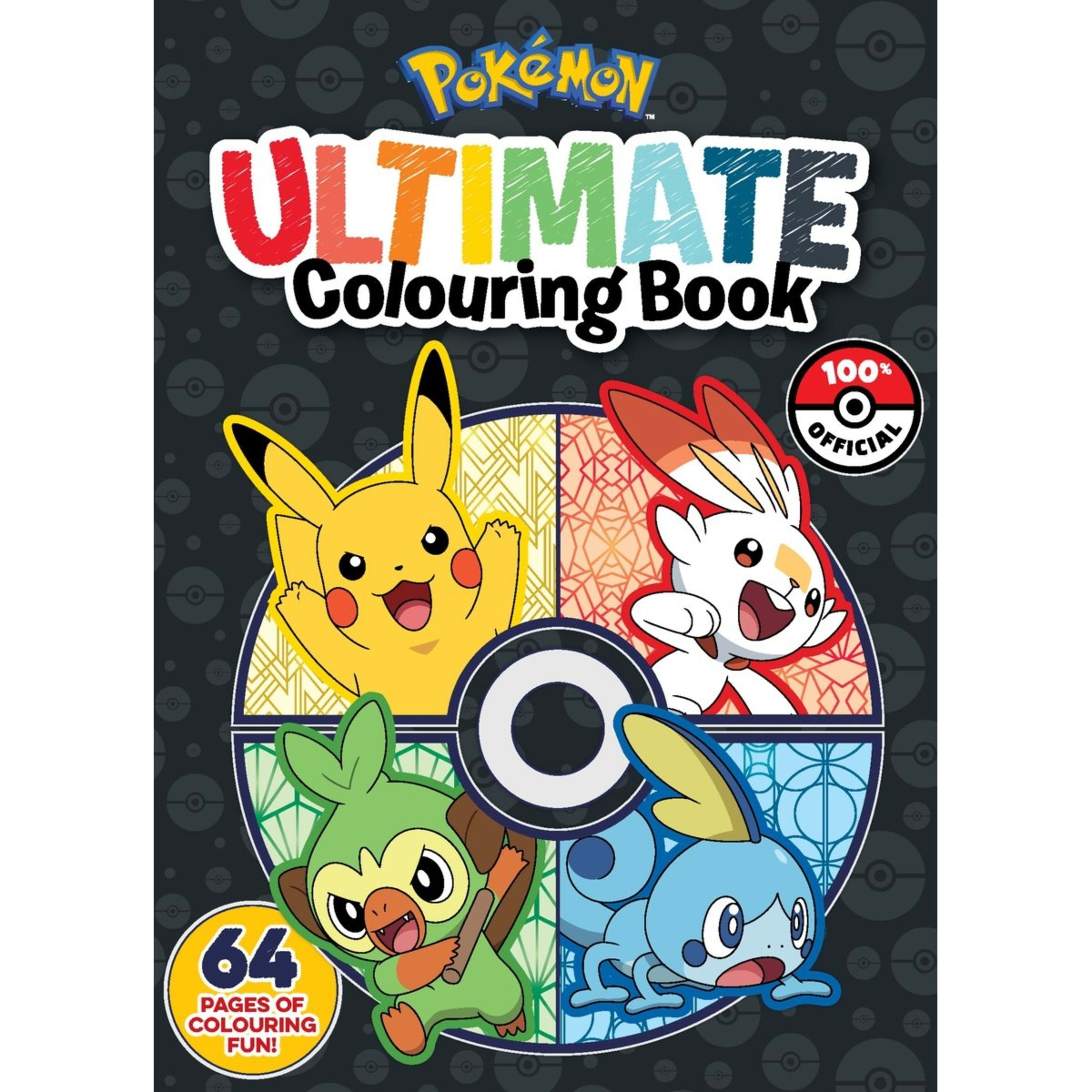 1 Pokemon Ultimate Colouring Book