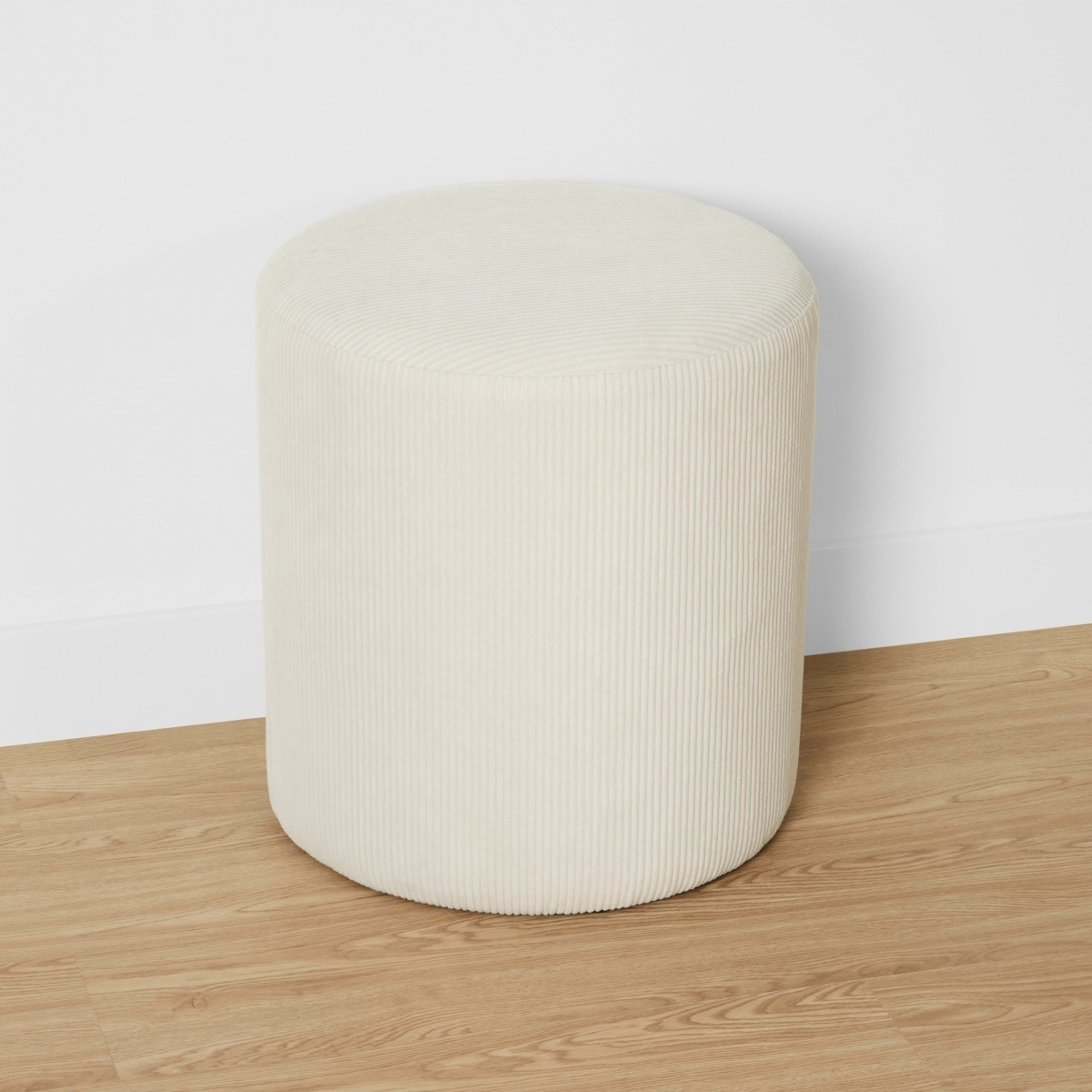 3 Quinn Ottoman - Natural, 3 of 7