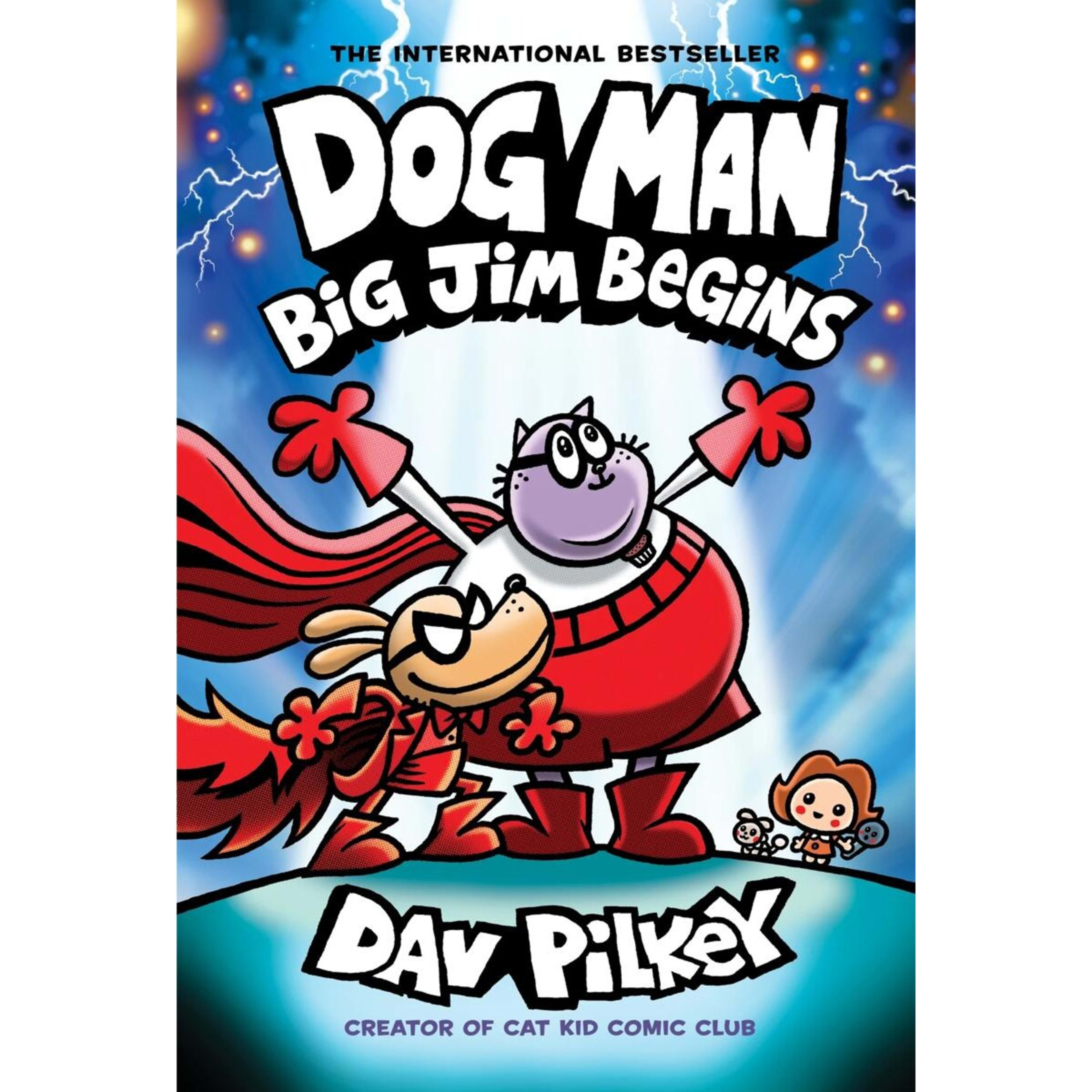 2 Dog Man: Big Jim Begins by Dav Pilkey - Book, 2 of 2