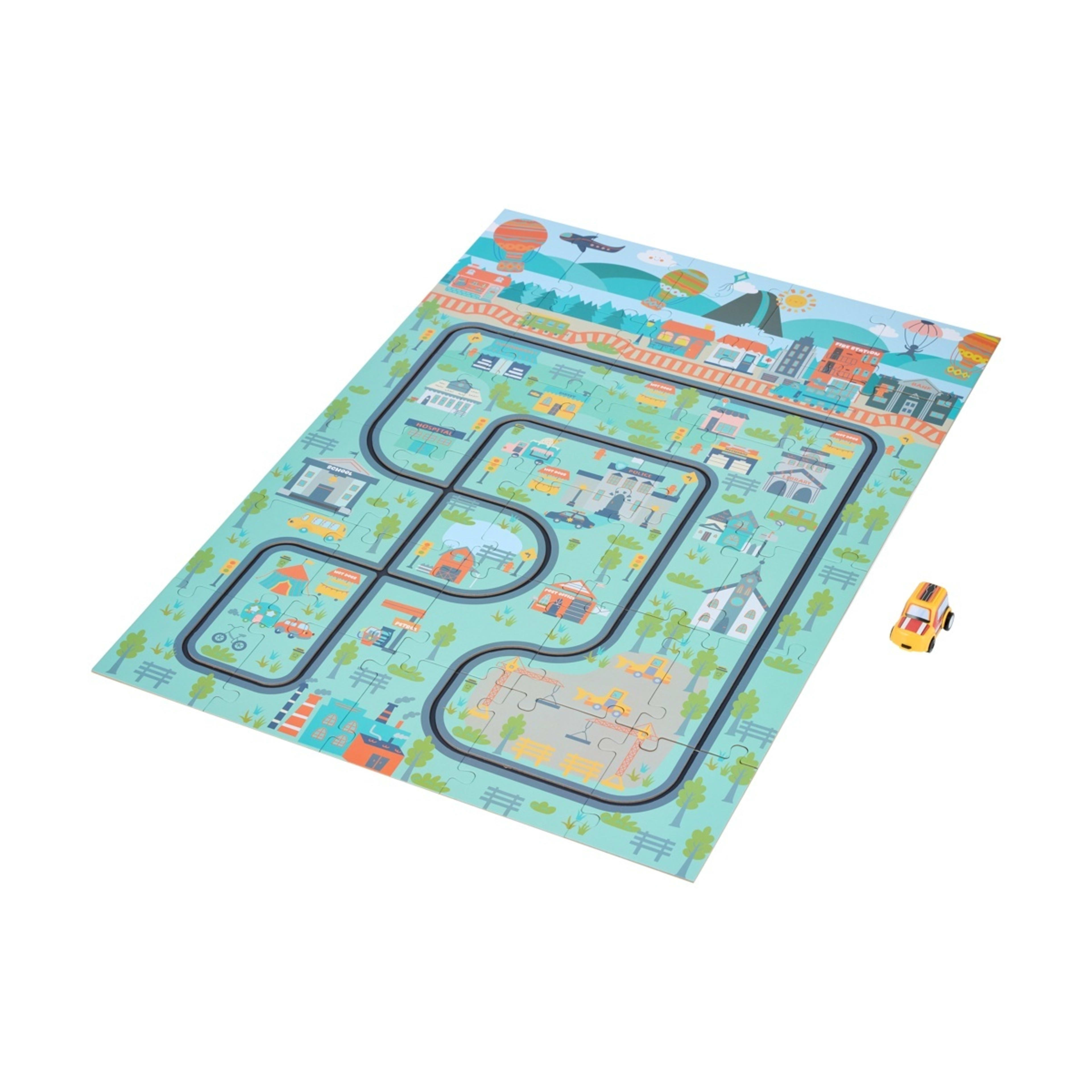 2 30 Piece Urban Jungle Track Play Mat Puzzle, 2 of 7