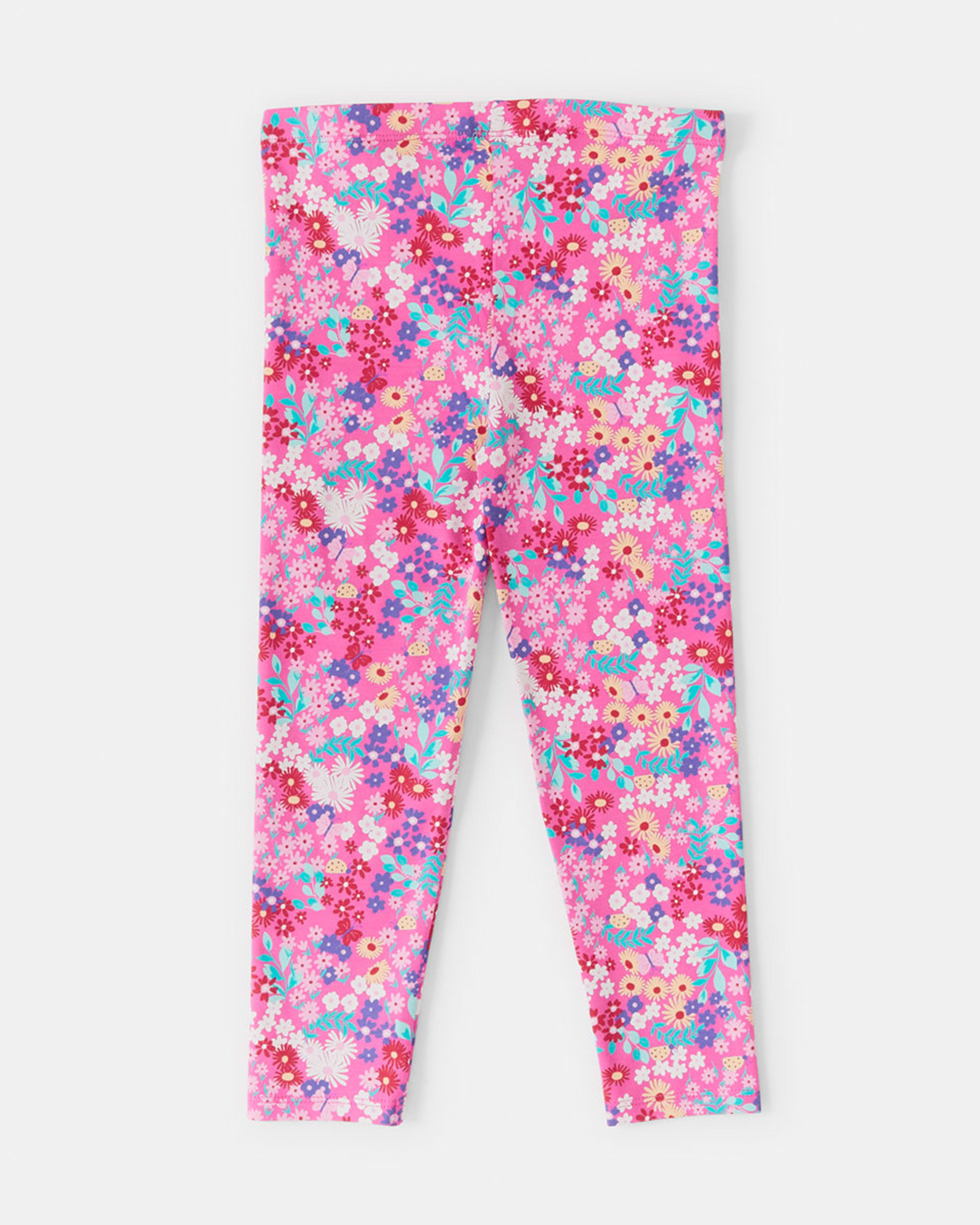 8 Print Leggings Pnk Ditsy, 8 of 8
