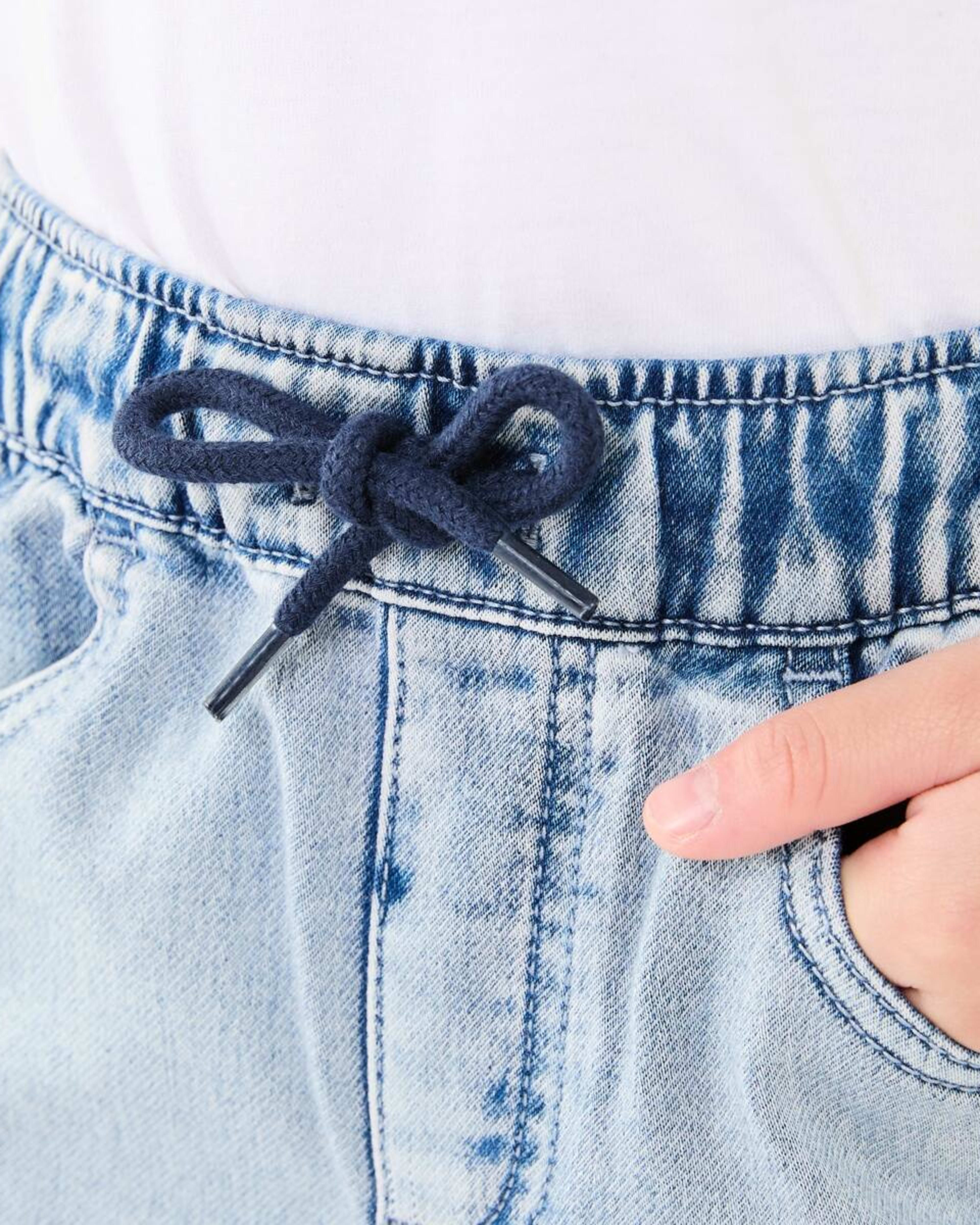 3 Moto Denim Jeans LIGHT WASH, 3 of 10